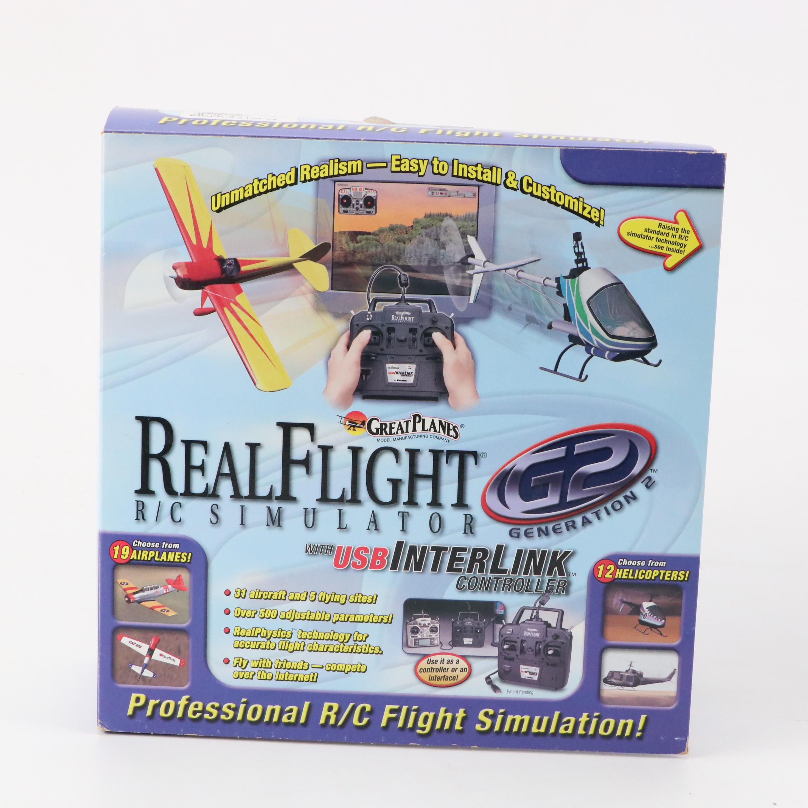 Great Planes Flight Simulator with PCM7 & Hitec Servo RC Airplane