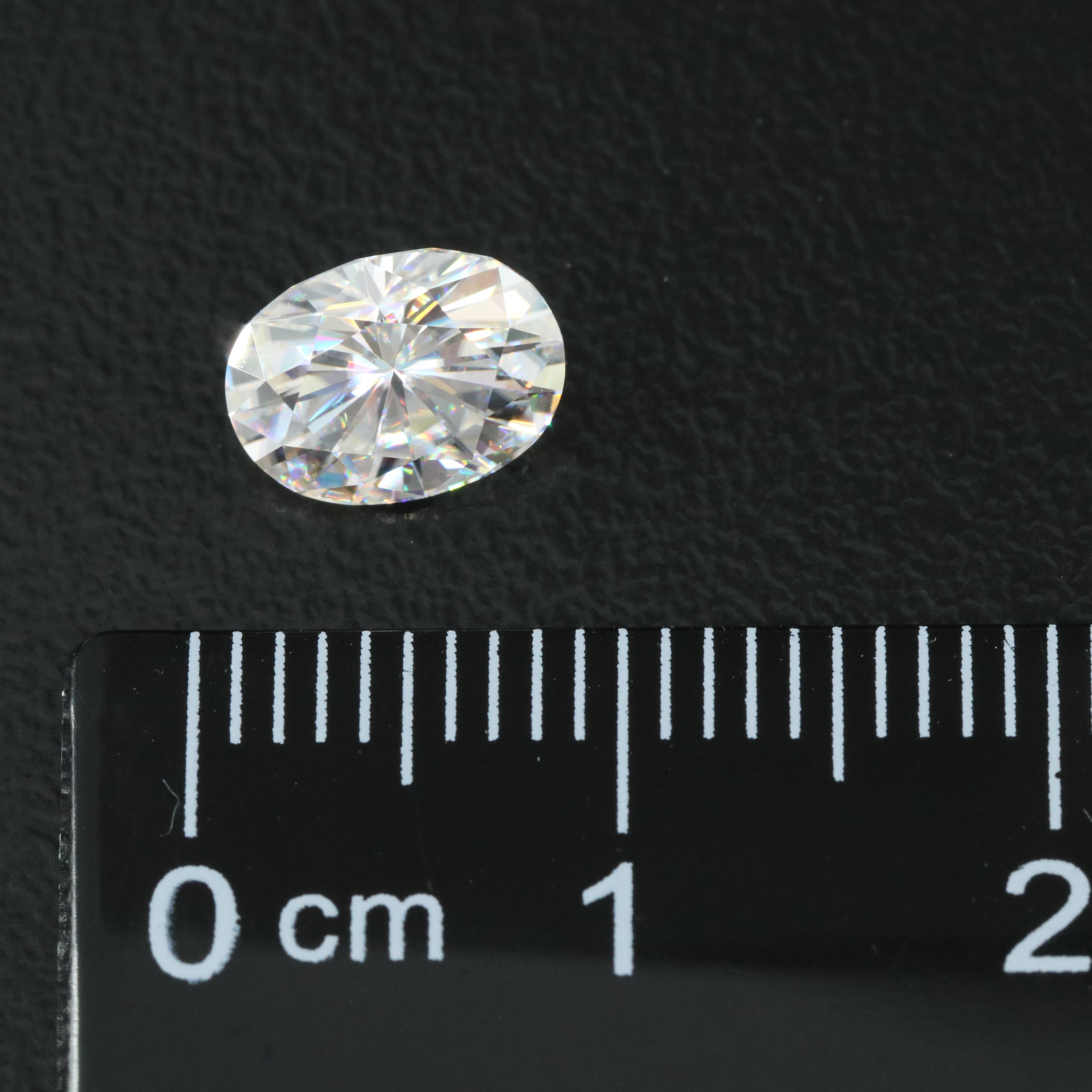 Loose 1.28 CT Moissanite
