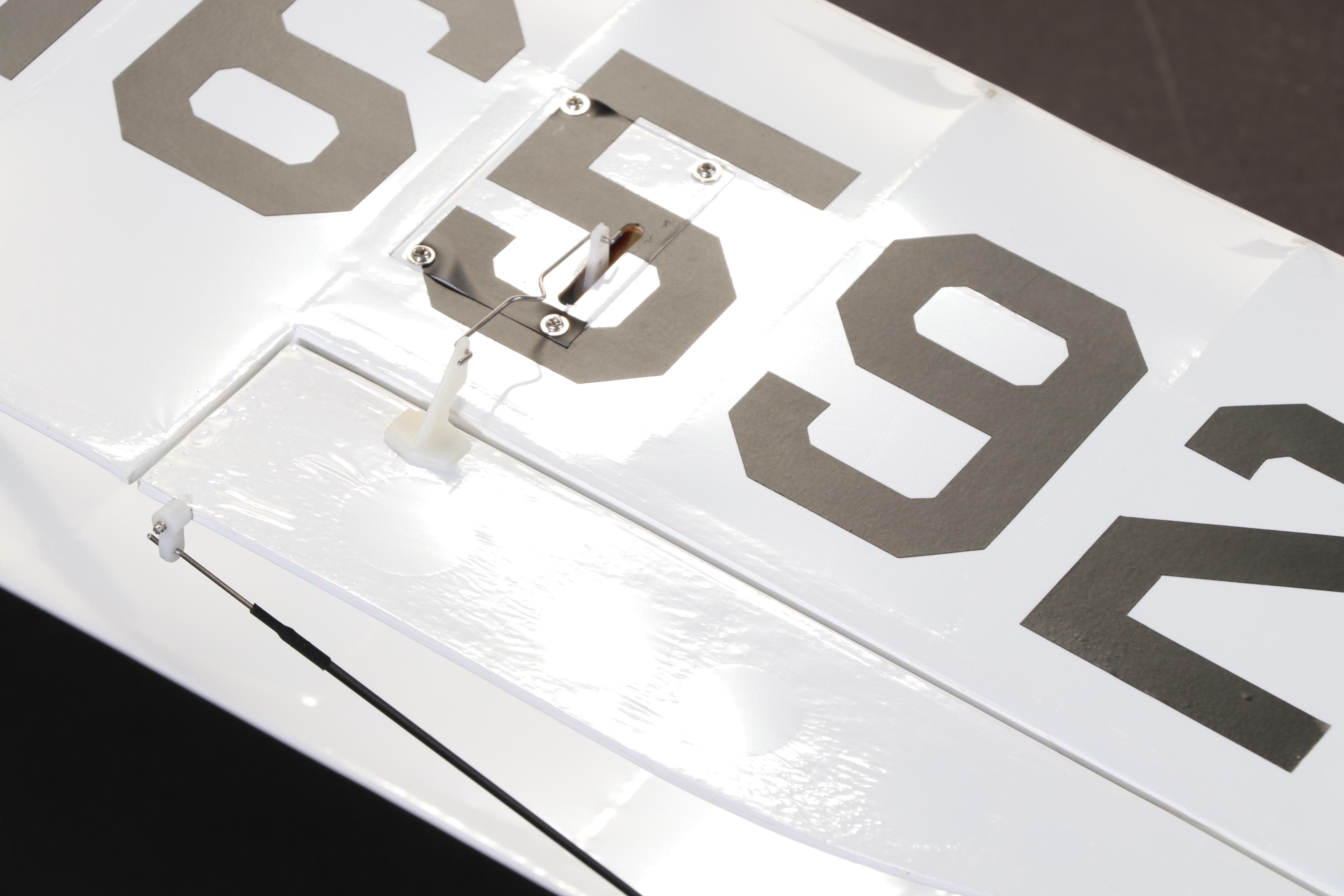 Waco Golden Age Biplane With Vintage Wooden RC Control Portable Cabinet