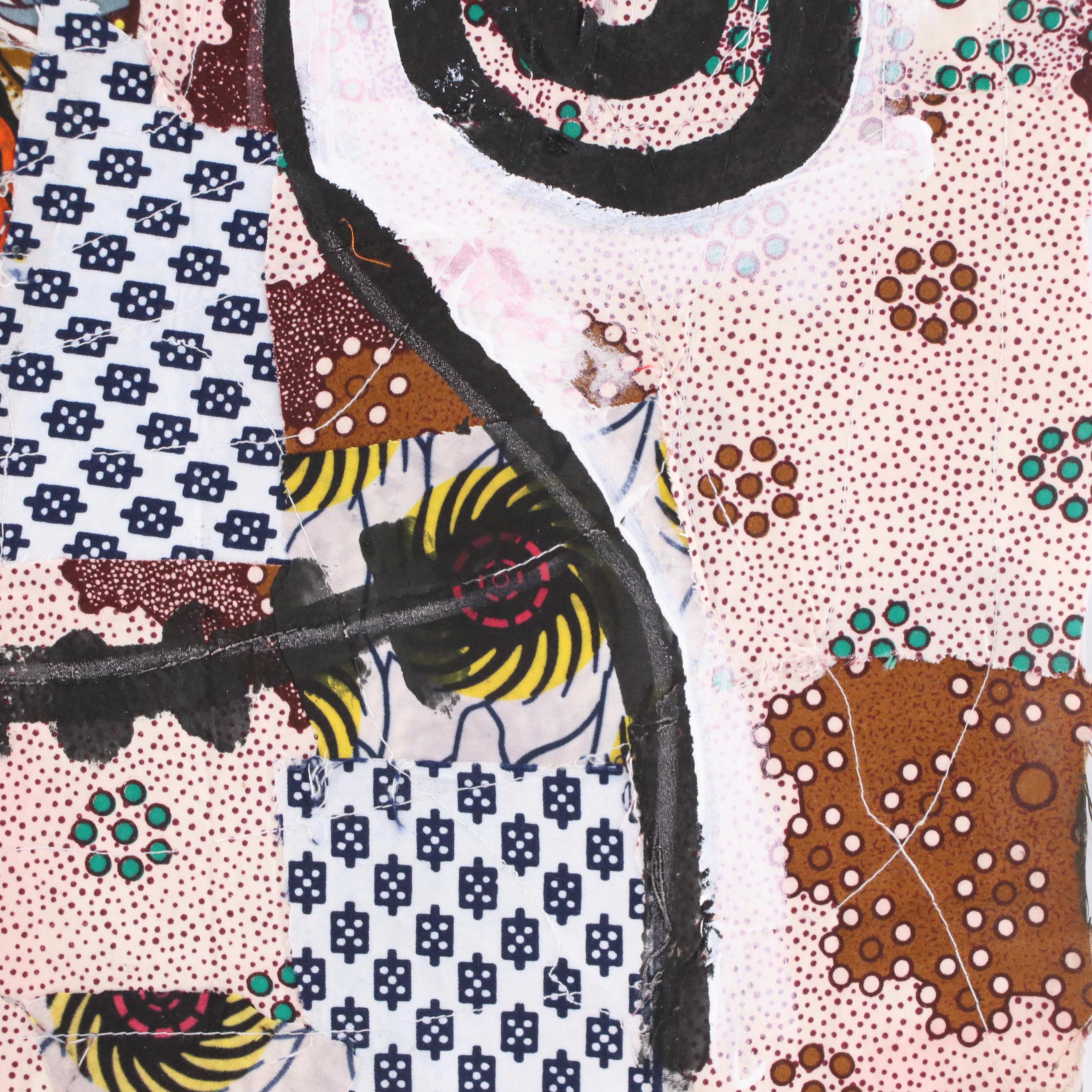 Abiola Idowu Figurative Mixed Media Painting "I am a Winner III," 2024