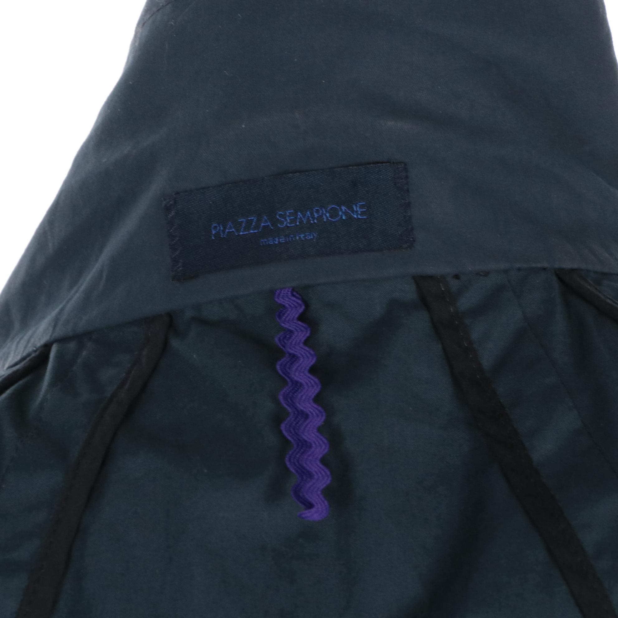 Tory Burch Black Button-Front Coat and Piazza Sempione Navy Zip Jacket