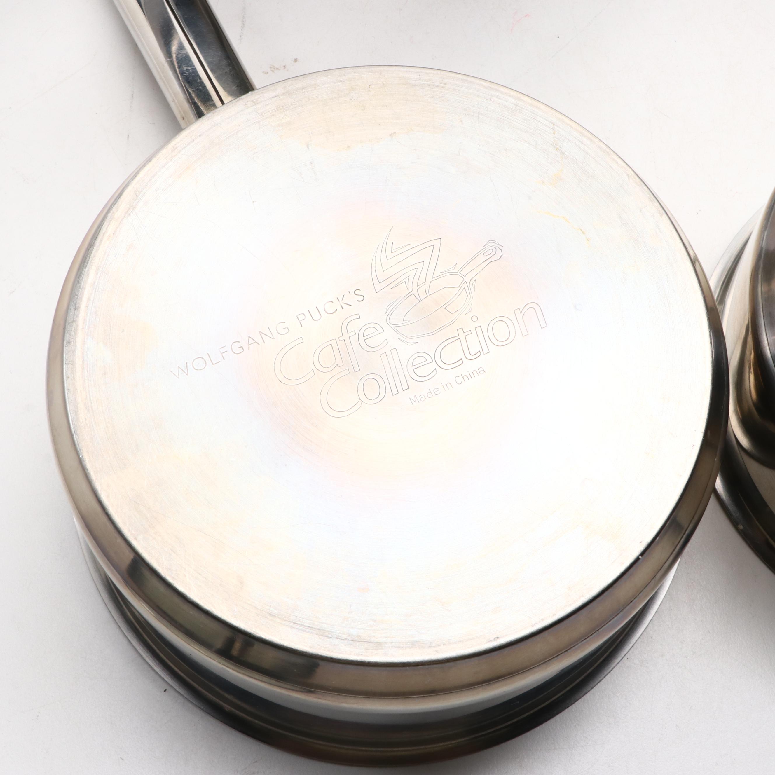 Wolfgang Puck's Cafe Collection Stainless Steel Cookware, Contemporary