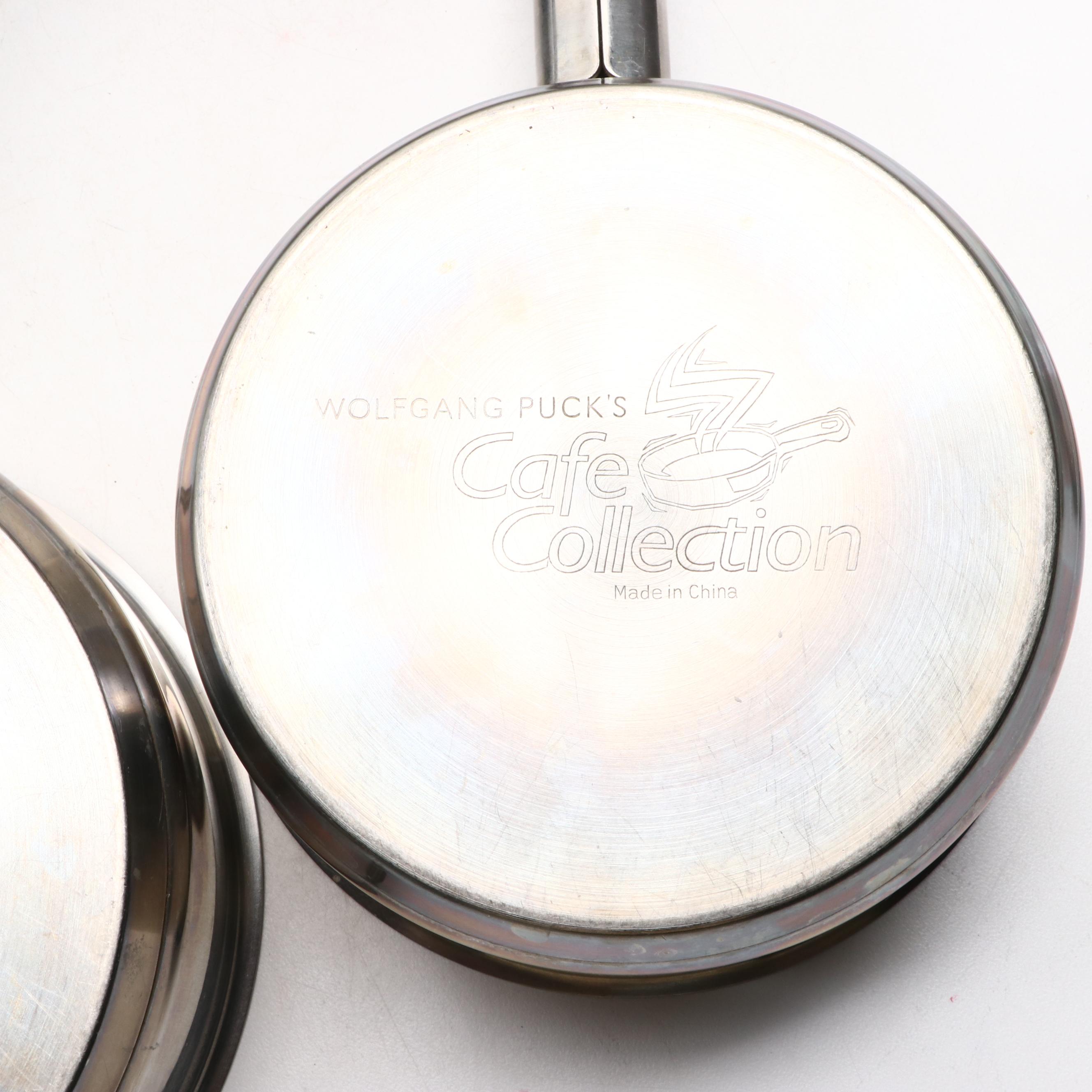 Wolfgang Puck's Cafe Collection Stainless Steel Cookware, Contemporary