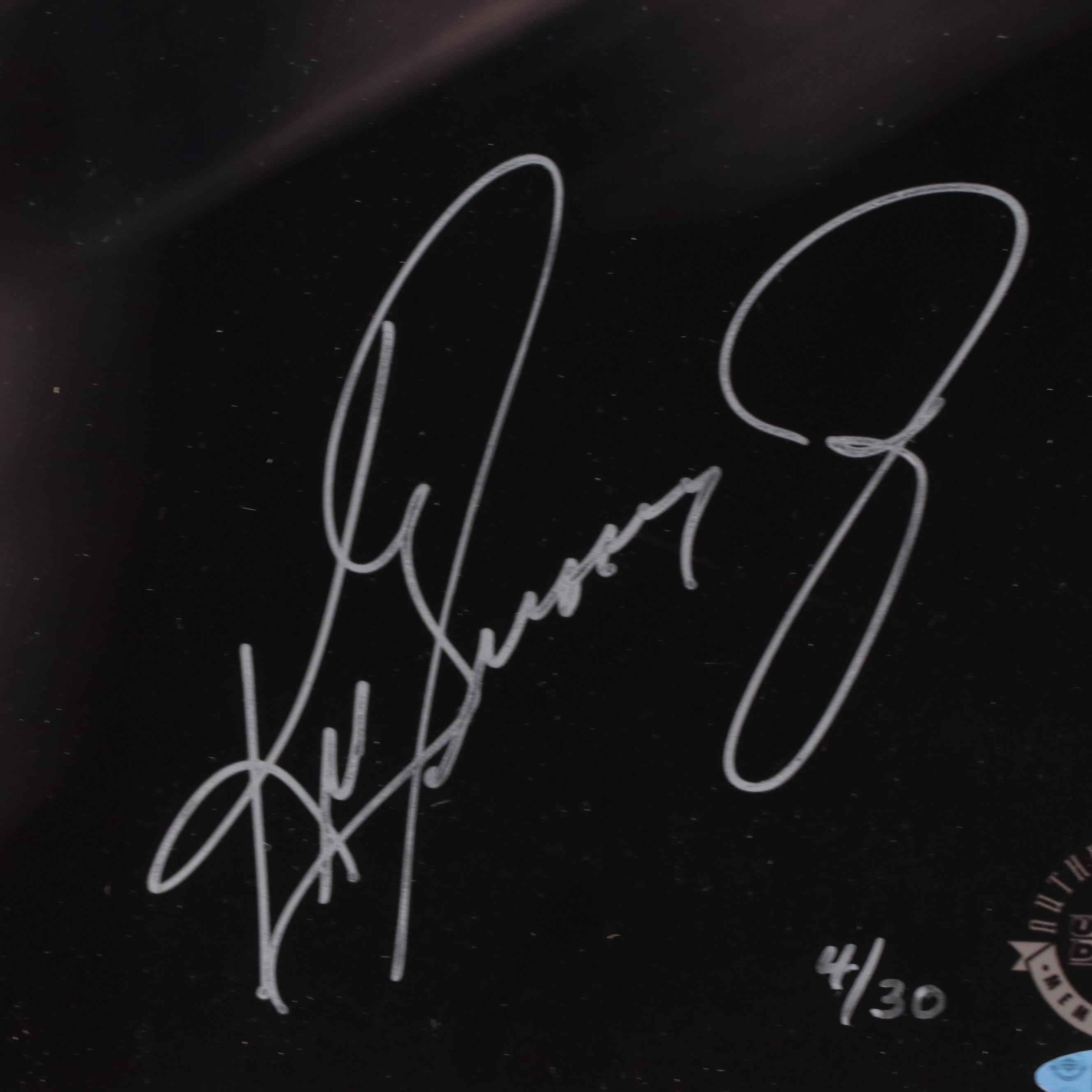 Ken Griffey Jr. Signed Limited Edition Upper Deck Cincinnati Reds Framed Print