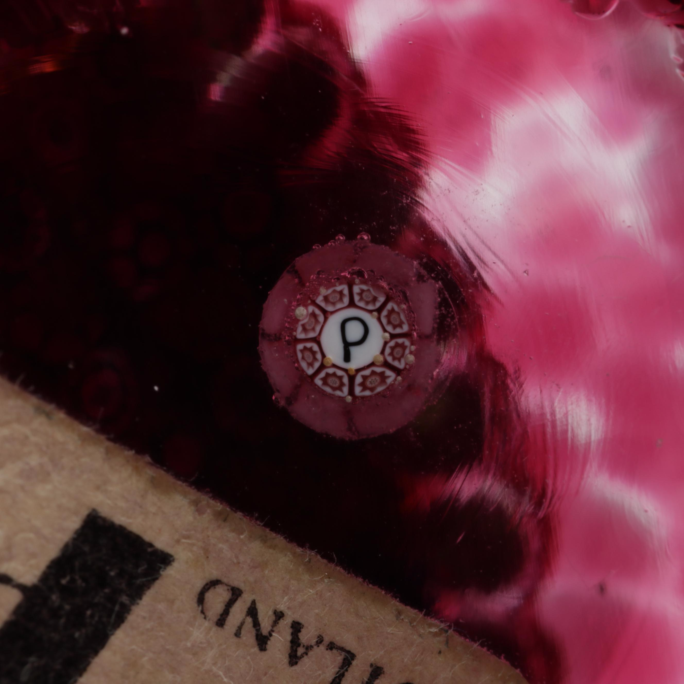 Perthshire Paperweights Handmade Art Glass Millefiori Paperweight, 1984