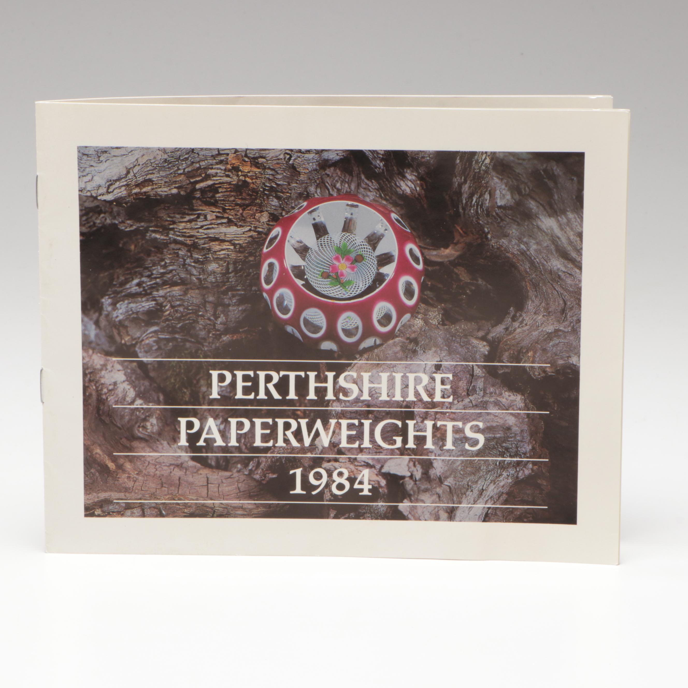 Perthshire Paperweights Handmade Art Glass Millefiori Paperweight, 1984