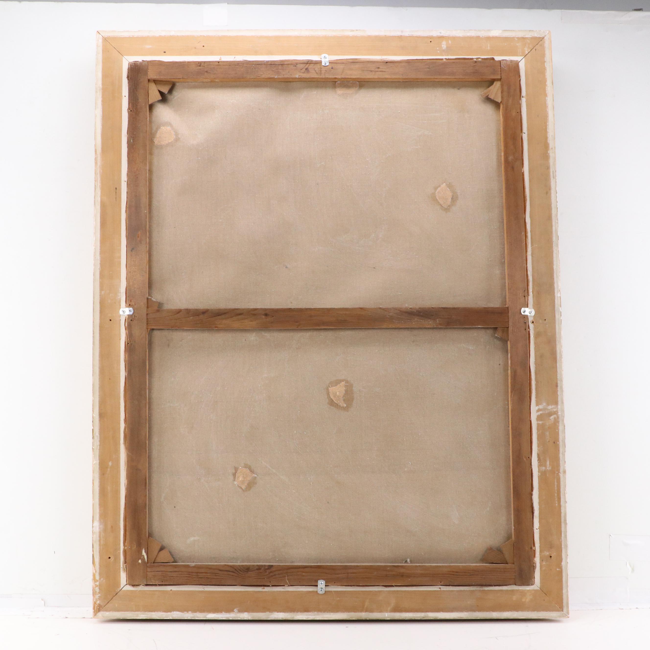 Victorian Oil Painting of Madonna and Child, Circa 1900