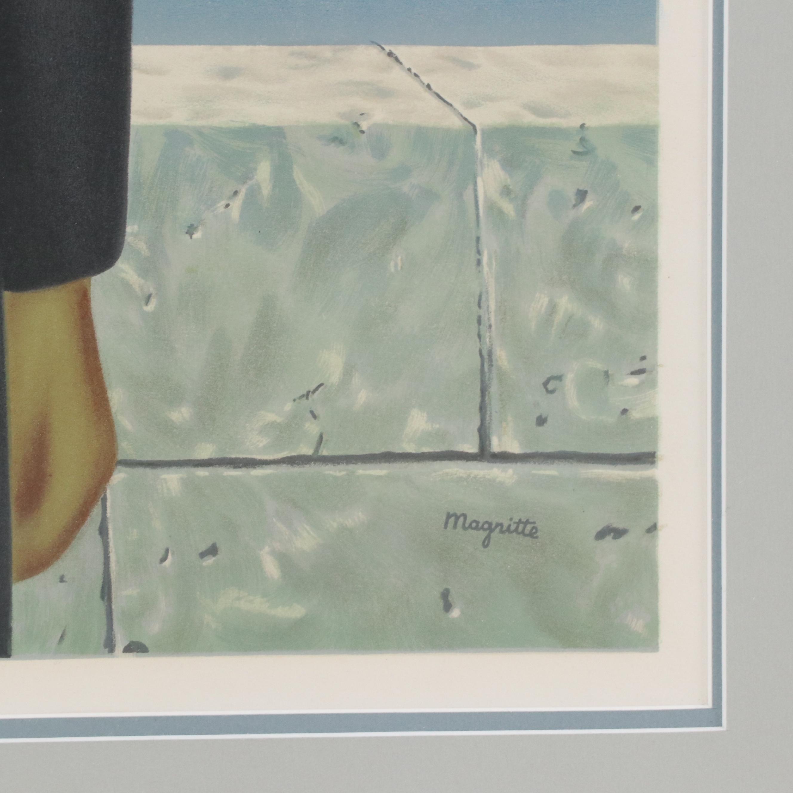 Lithograph After René Magritte "Le Fils de l'Homme"