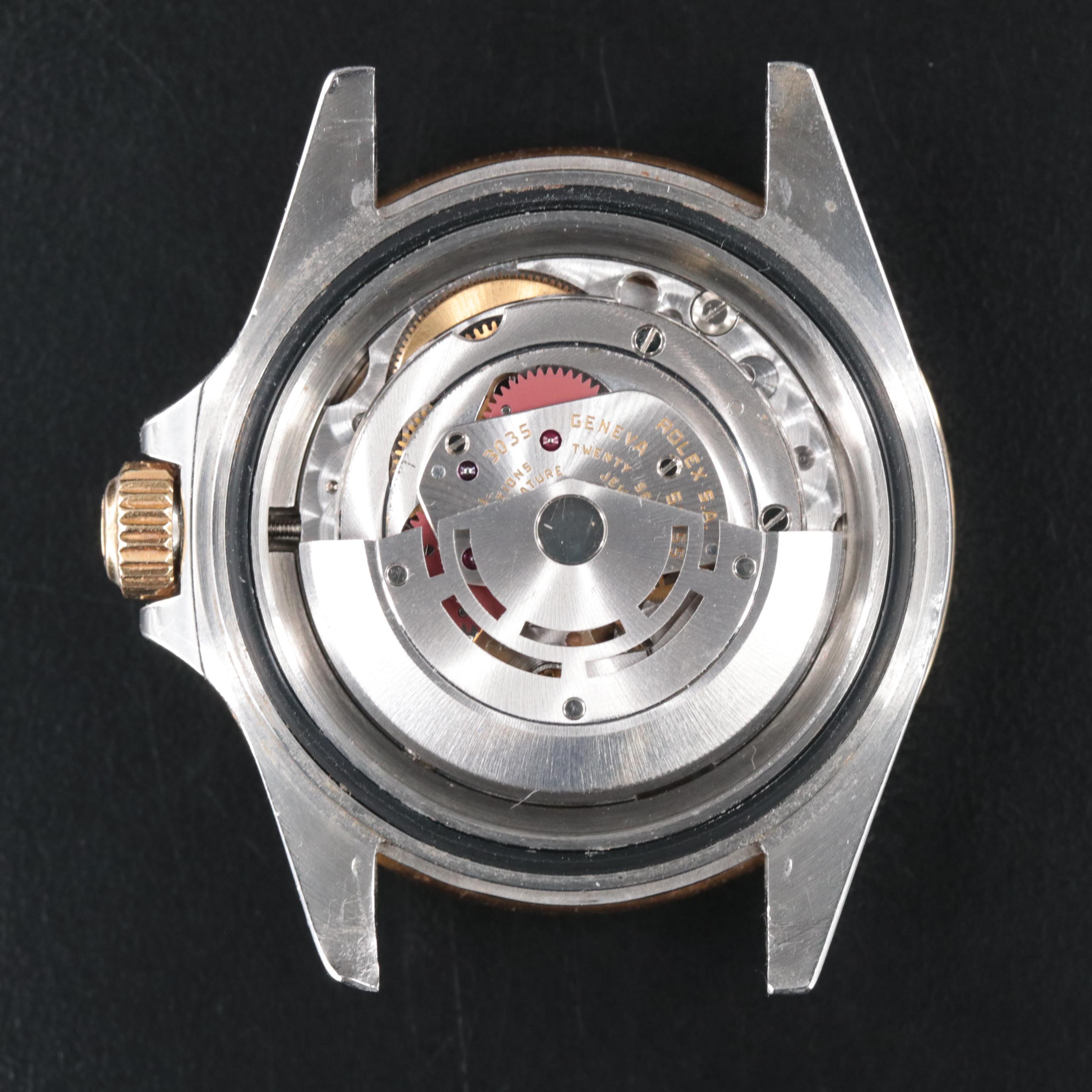 1986 Rolex Blue Dial Two-Tone Date Submariner Watch