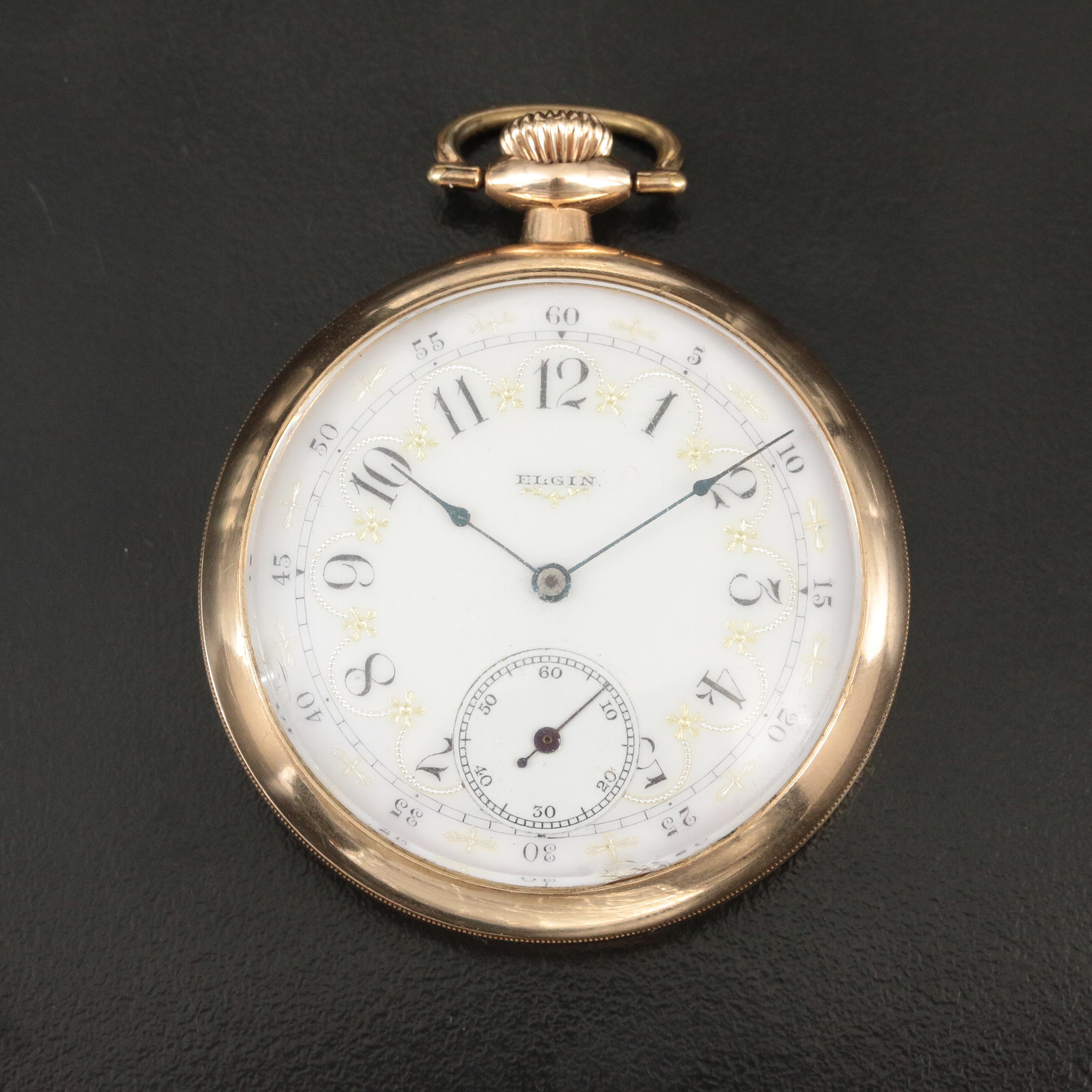 1902 Elgin Gold-Filled Pocket Watch