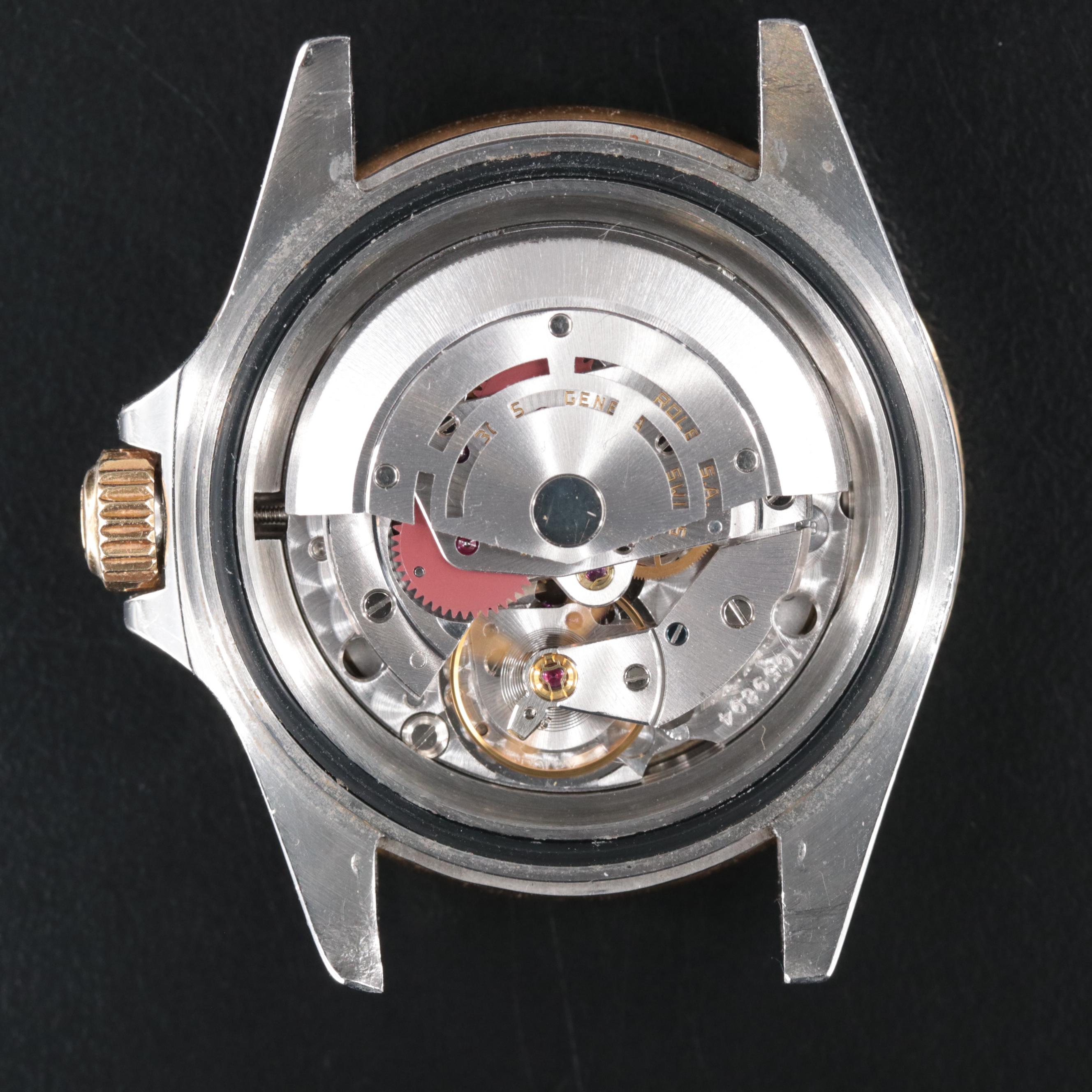 1986 Rolex Blue Dial Two-Tone Date Submariner Watch