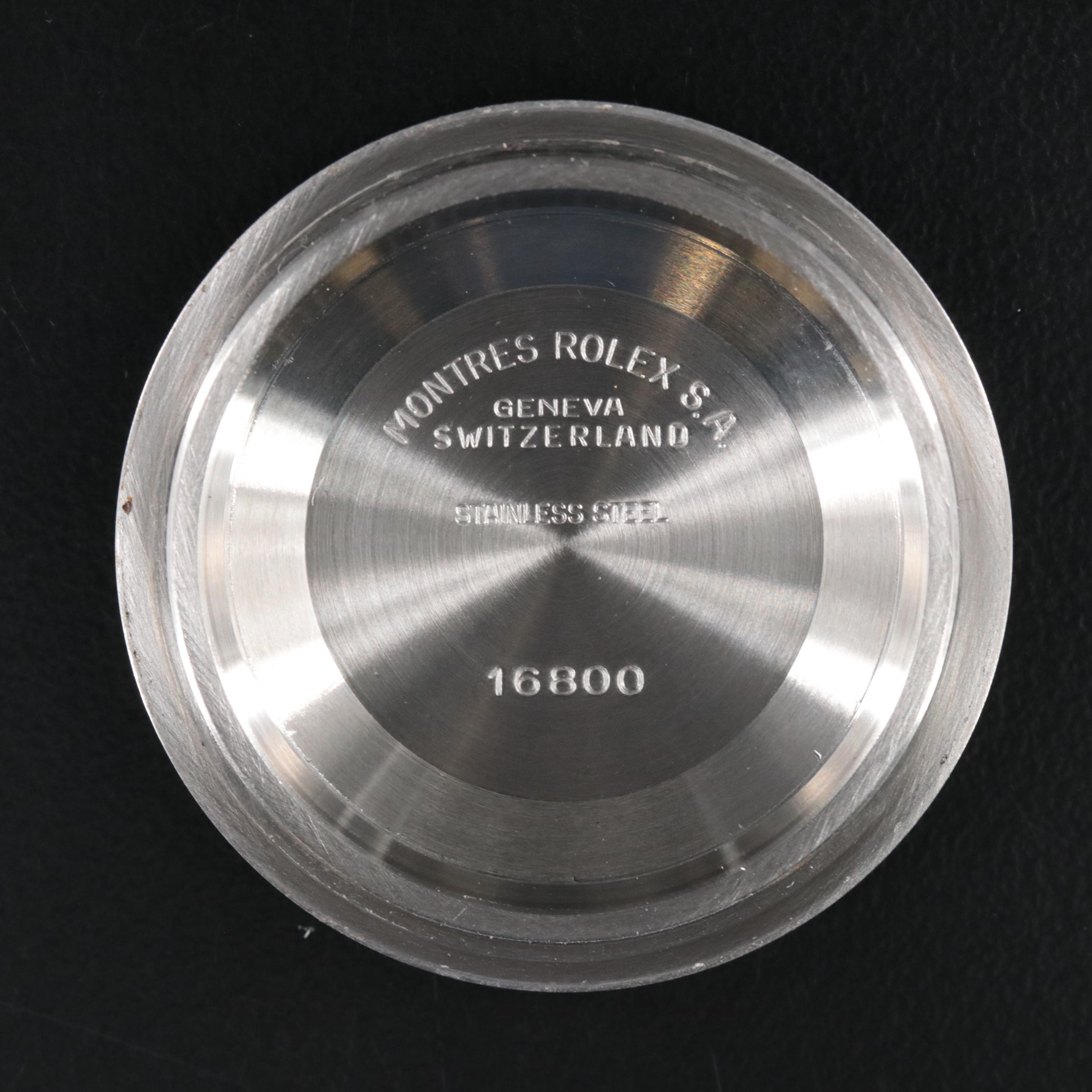 1986 Rolex Blue Dial Two-Tone Date Submariner Watch