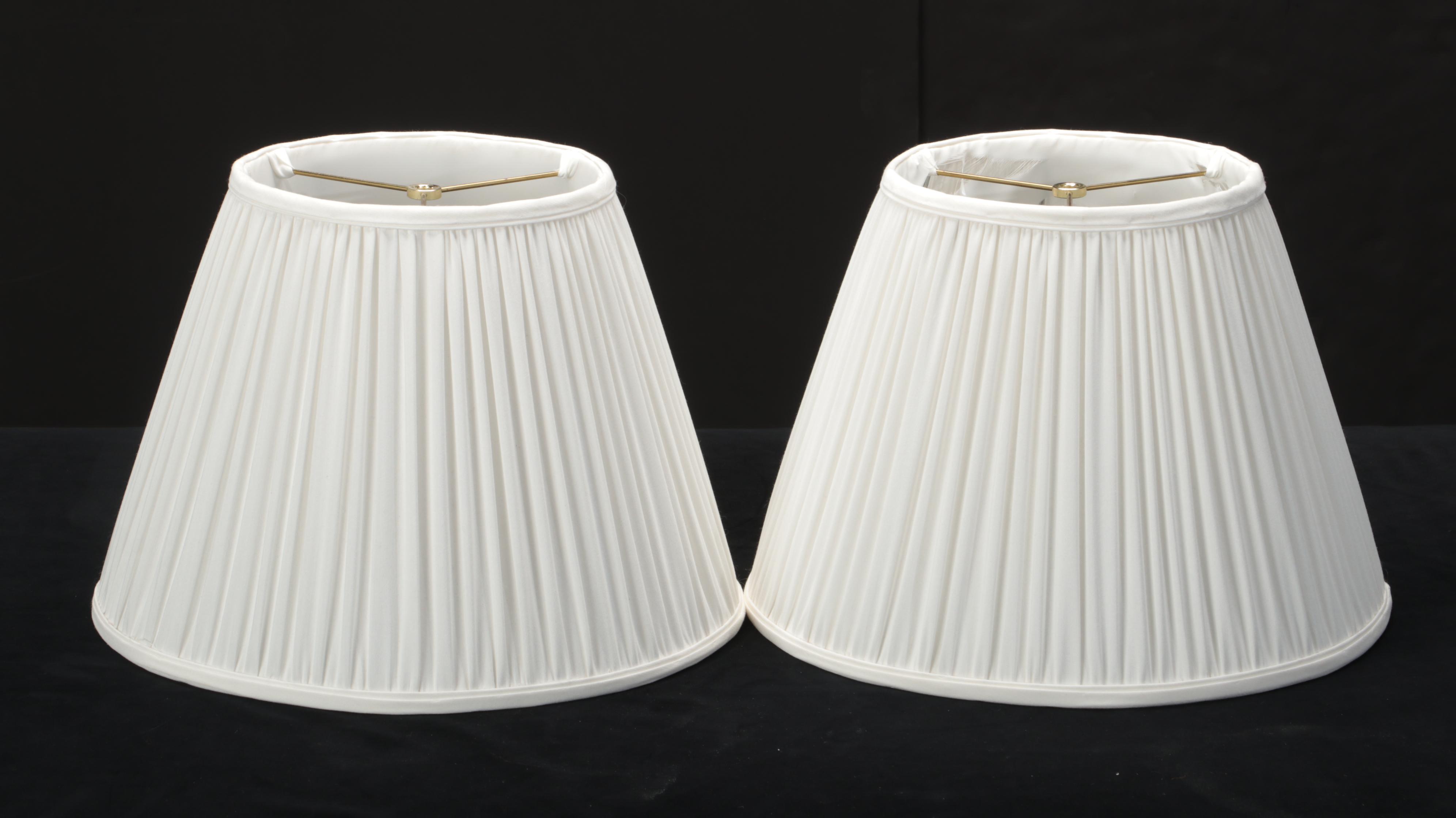 Lenox for Frederick Cooper Neoclassical Style Porcelain Table Lamps