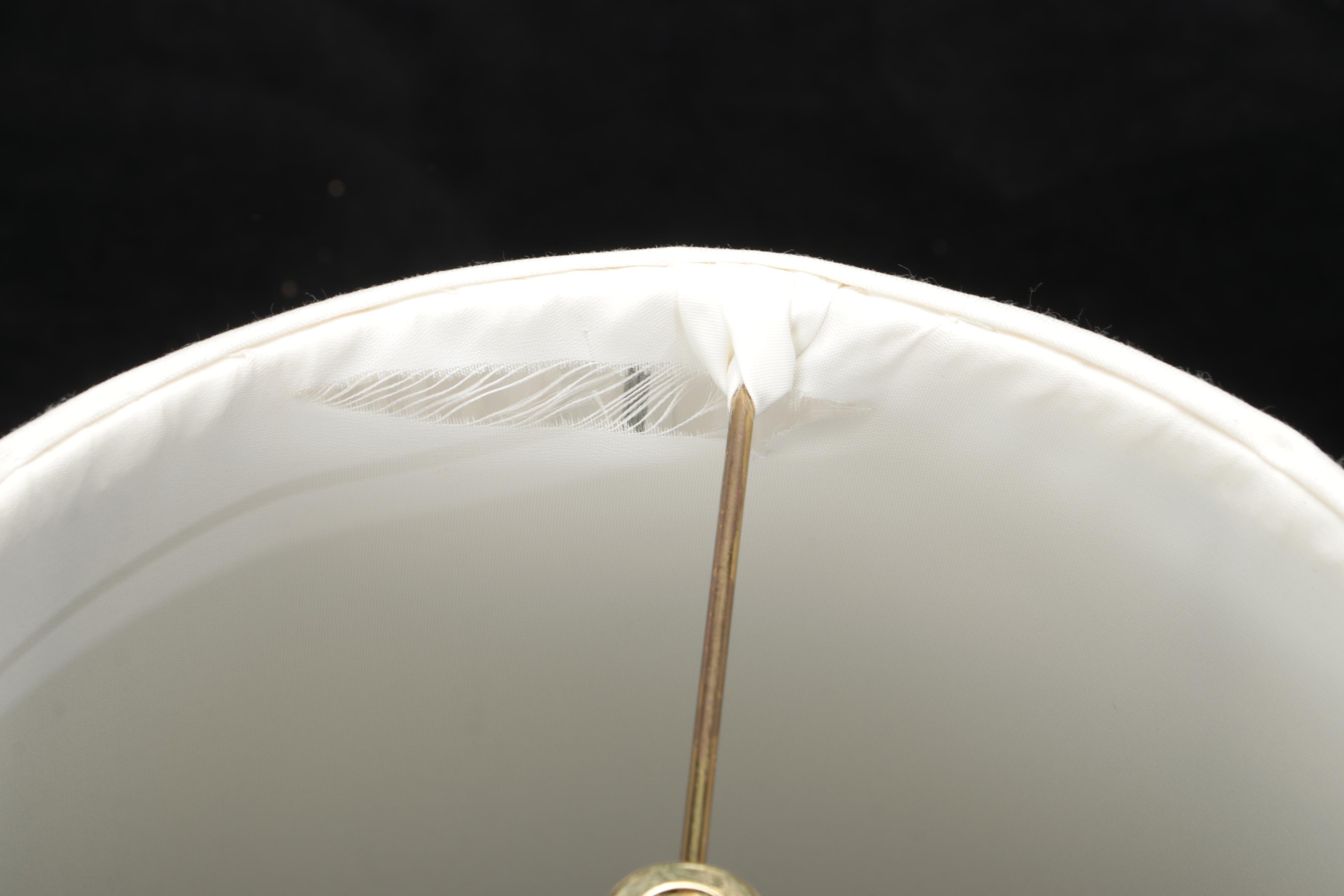 Lenox for Frederick Cooper Neoclassical Style Porcelain Table Lamps