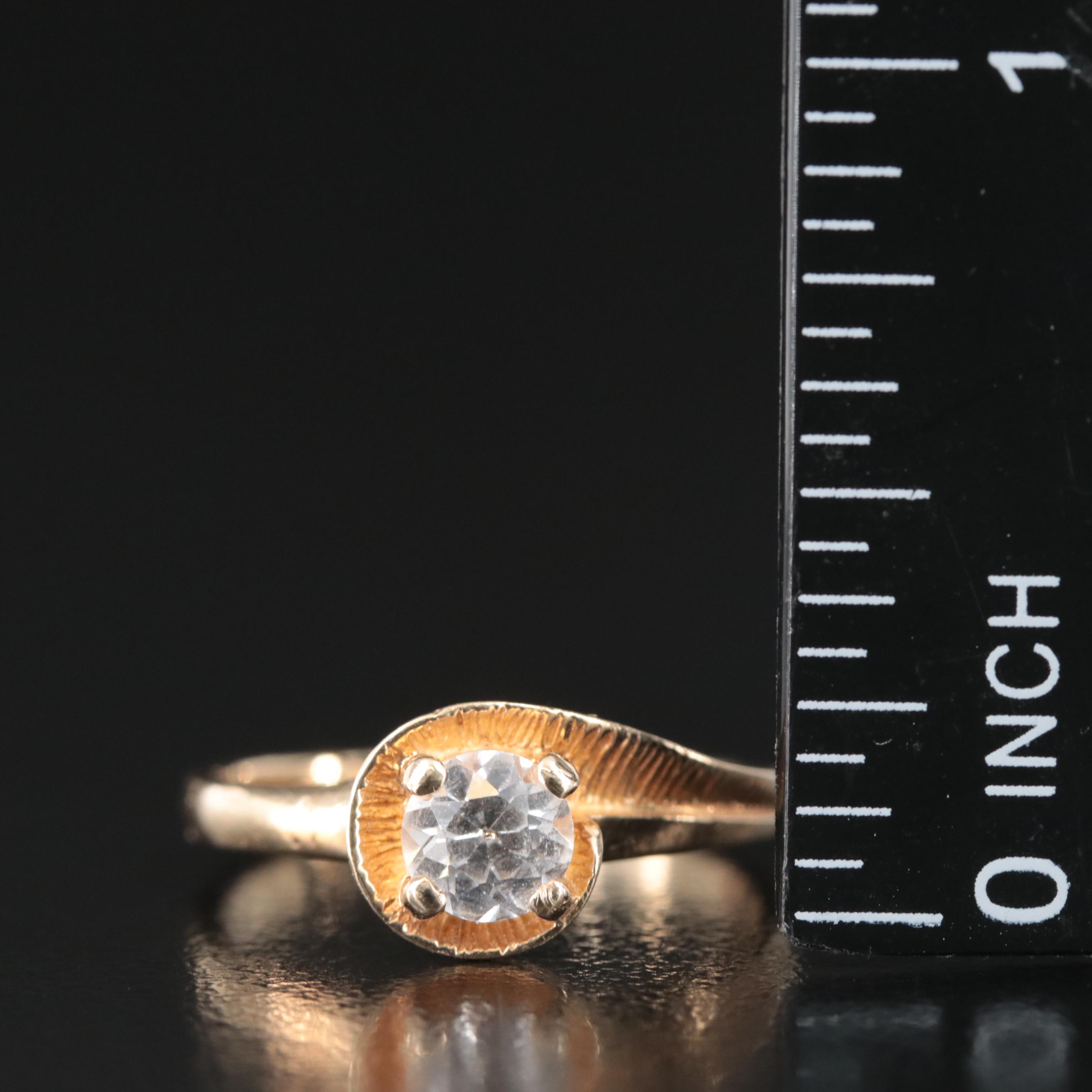 10K Topaz RIng