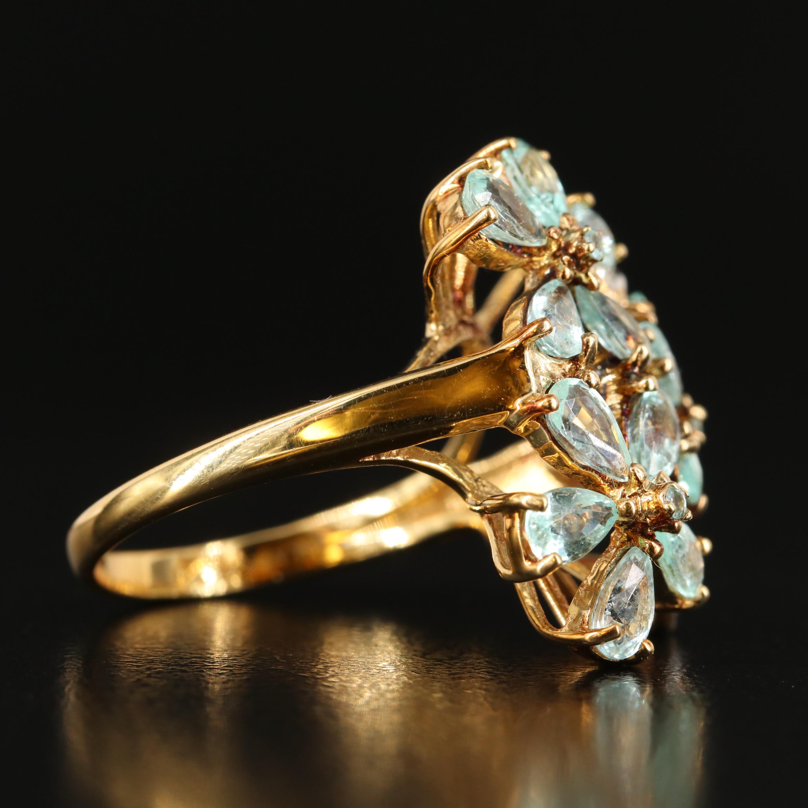 Amayani 18K Tourmaline and Diamond Ring