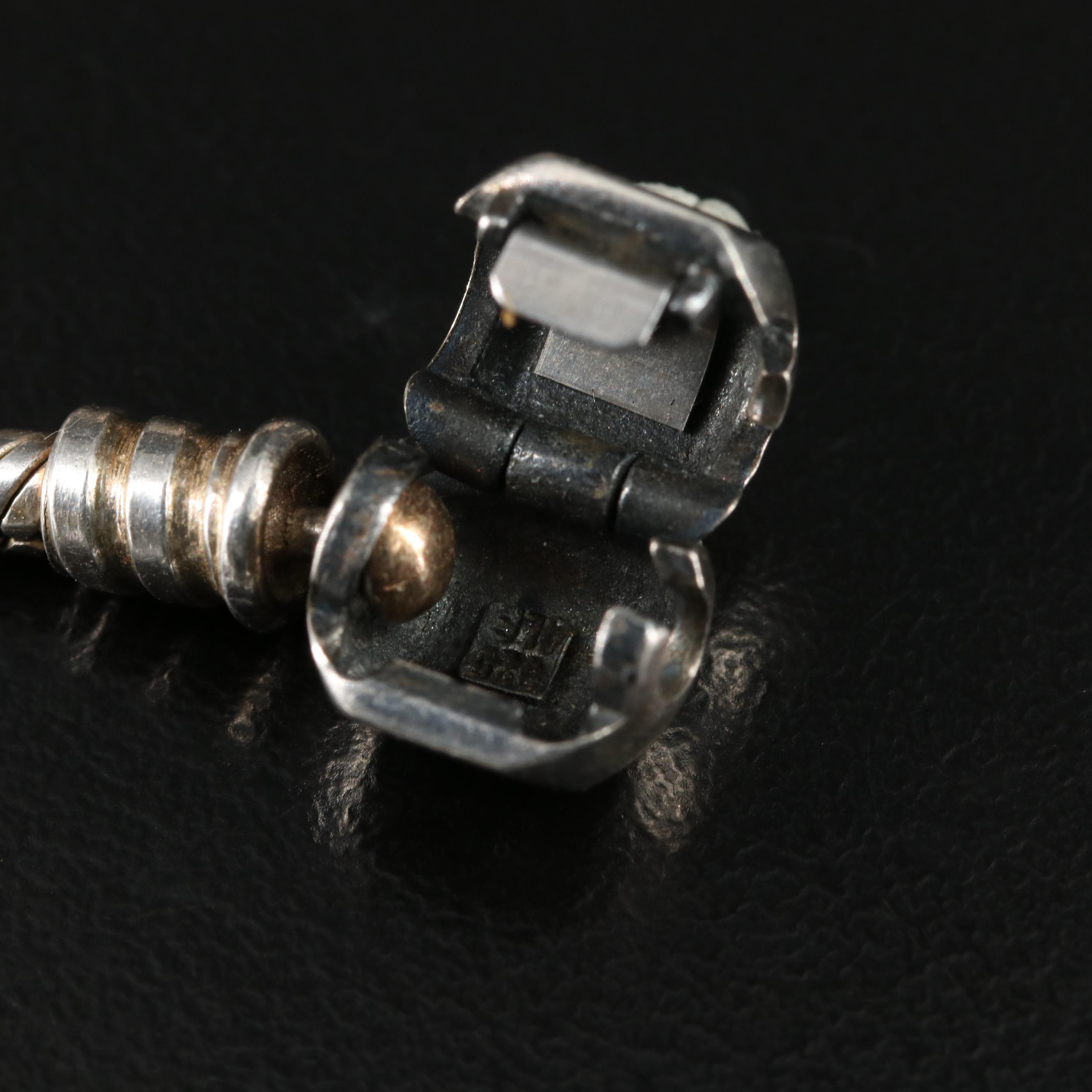 Pandora Sterling Bracelet with Beads