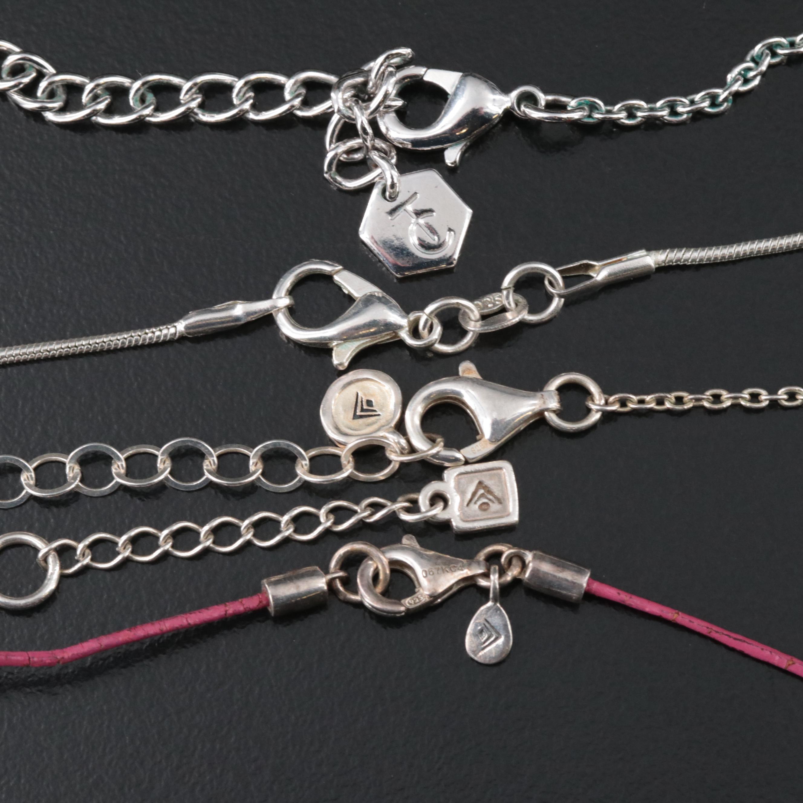 Jewelry Collection Featuring Silpada Sterling Bracelet and Necklaces