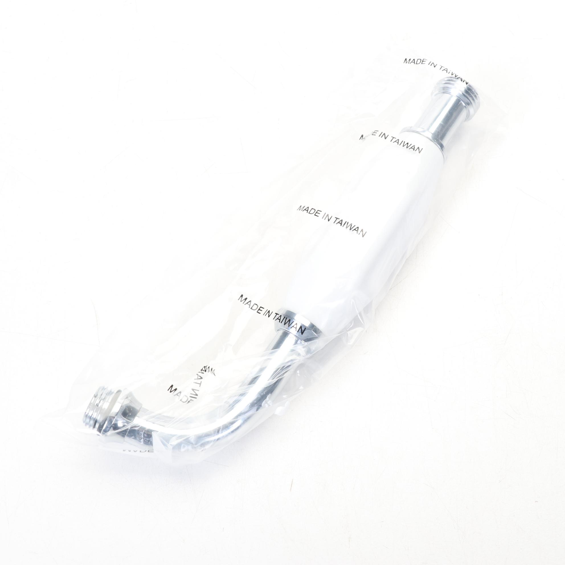 Chrome Finish Telephone-Style Faucet Body With Hand Shower, Cradle