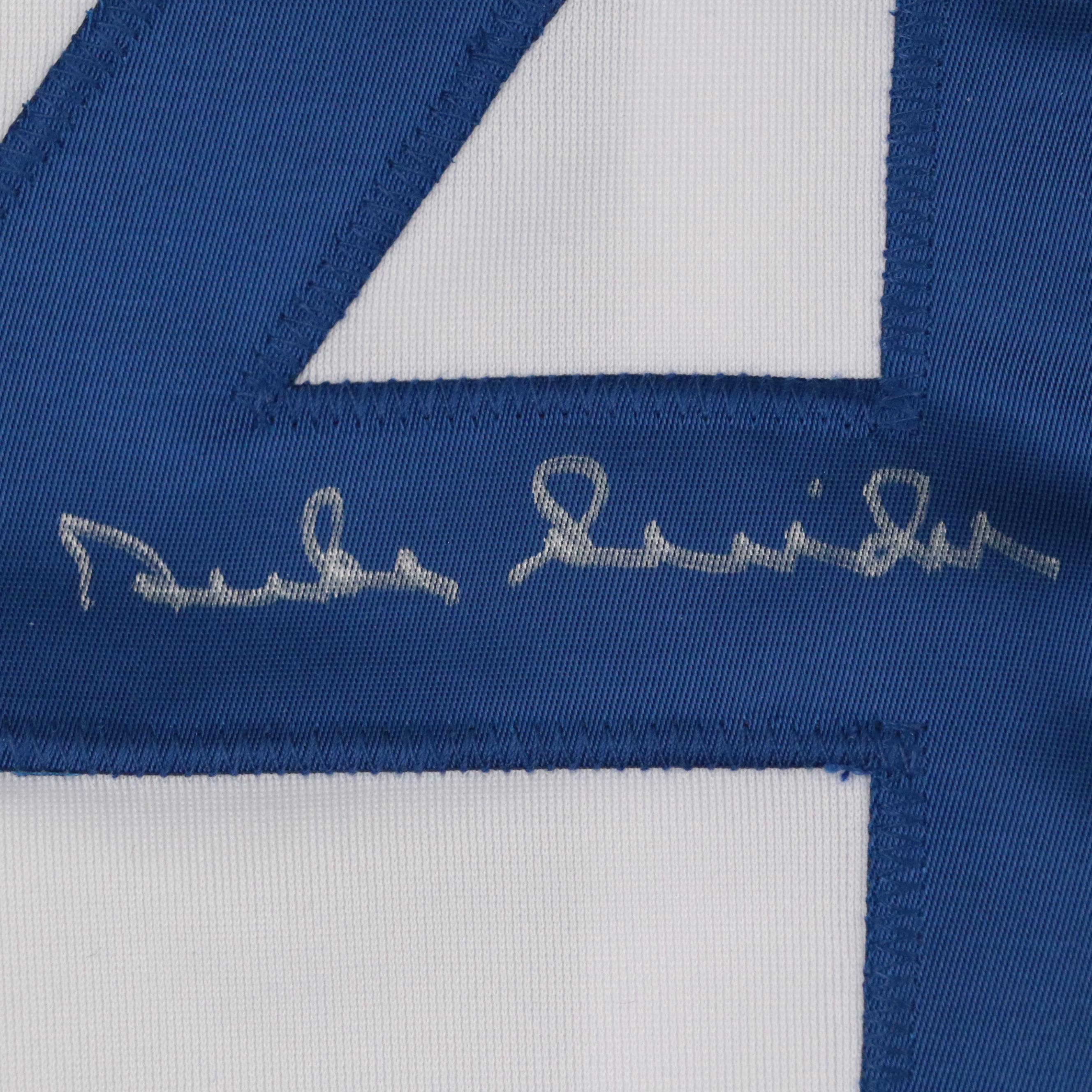 Duke Snider Signed Brooklyn Dodgers Jersey and Rawlings Official Baseball