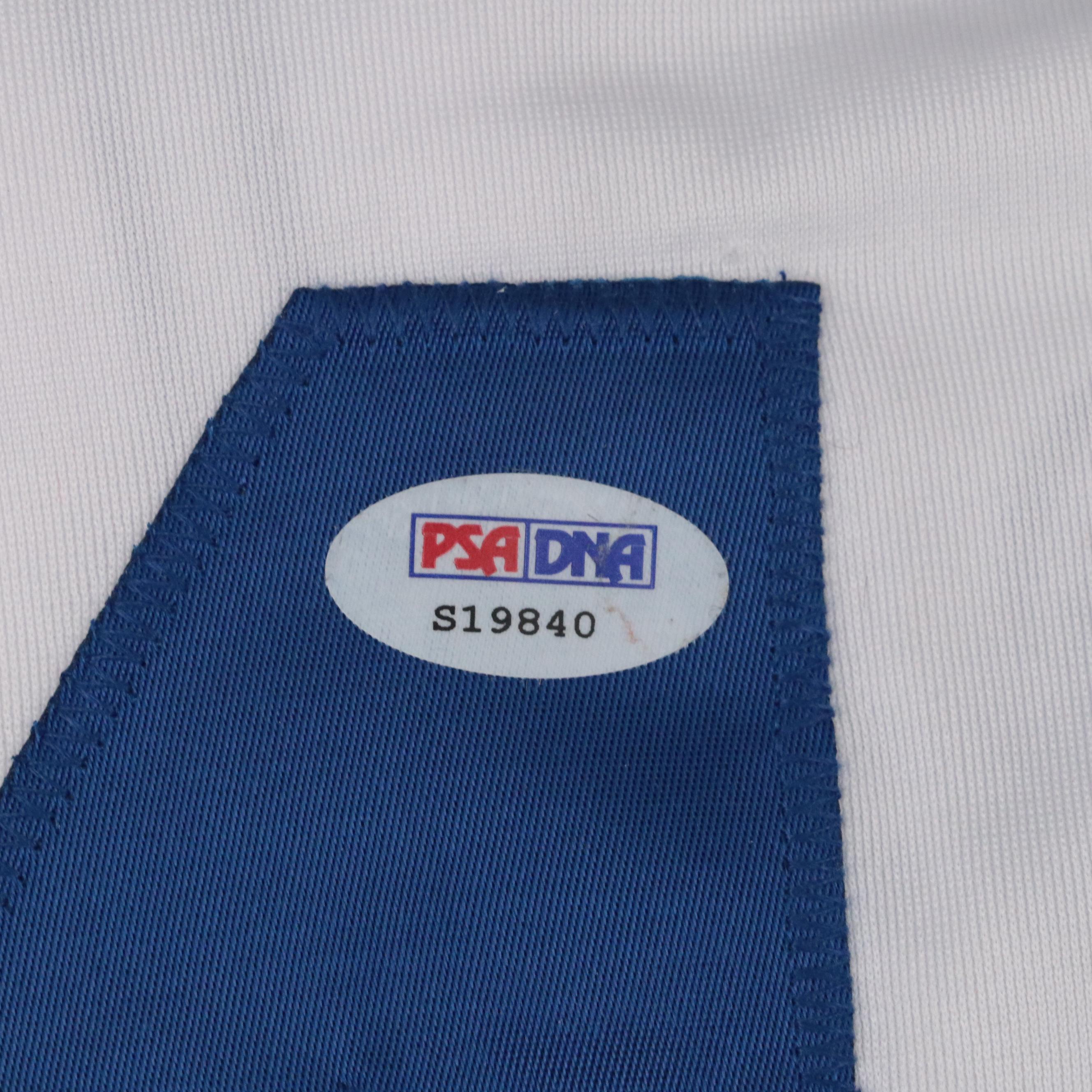 Duke Snider Signed Brooklyn Dodgers Jersey and Rawlings Official Baseball