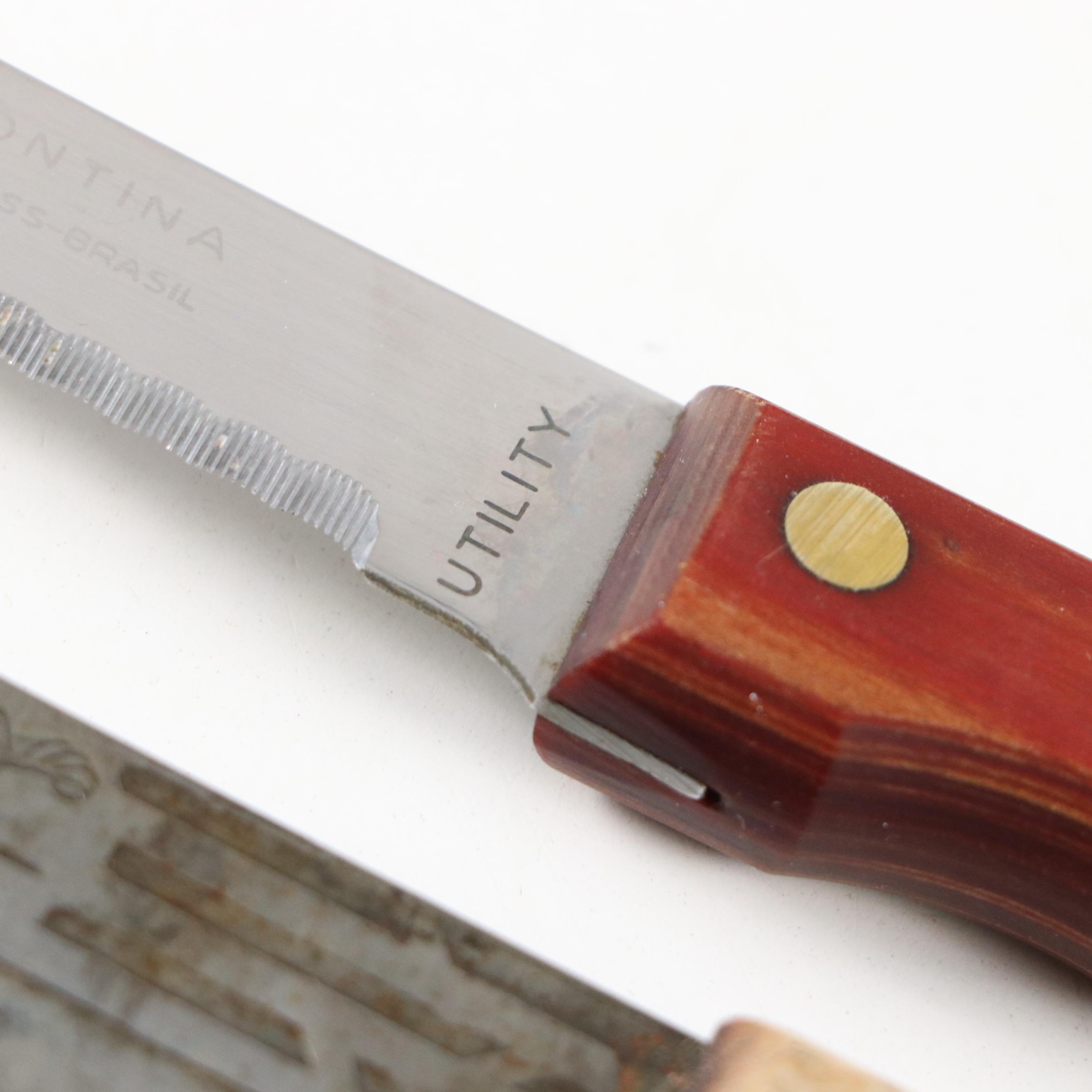 Red Ceramic Canisters with Straining Pot, Serving Bowls, Hourglass and More