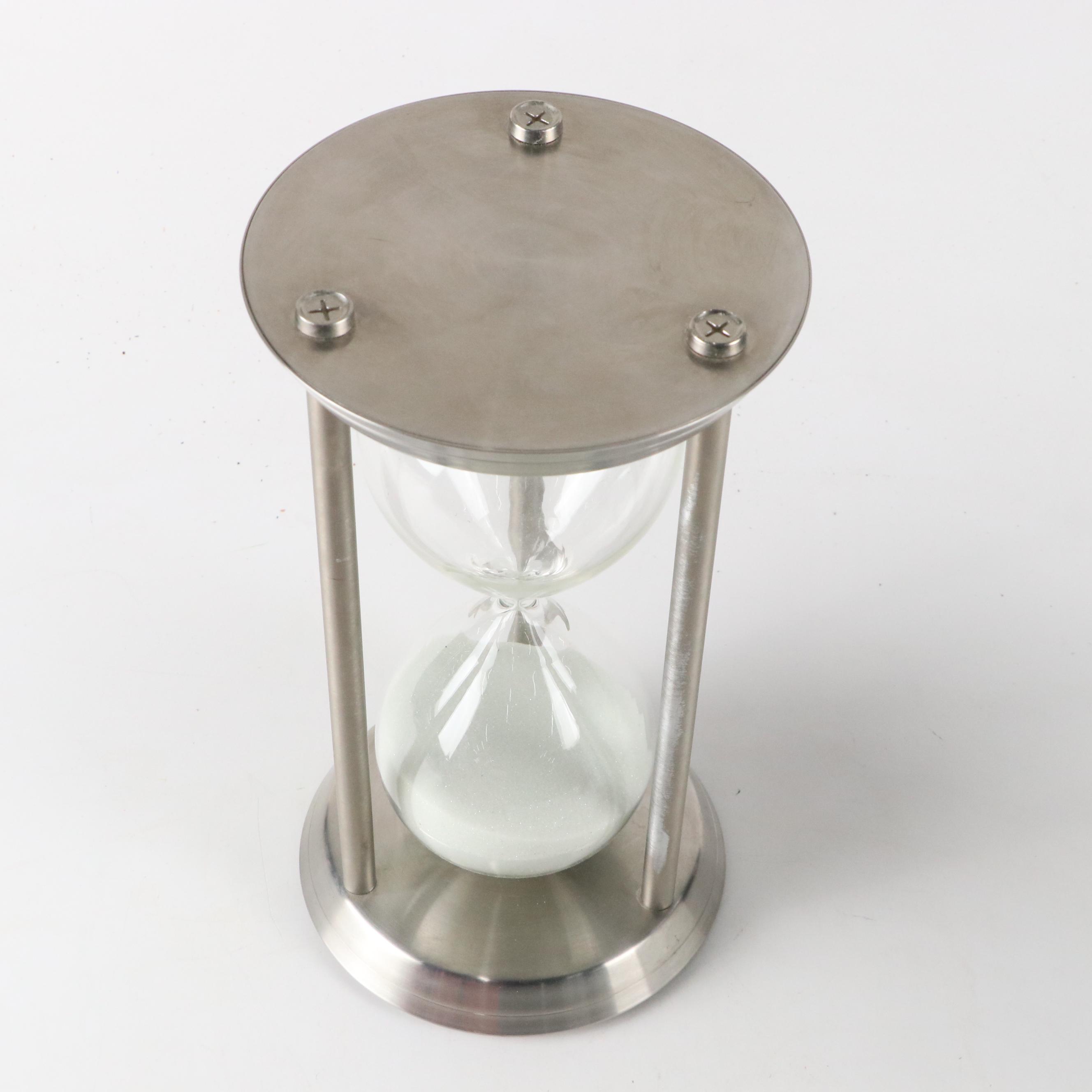 Red Ceramic Canisters with Straining Pot, Serving Bowls, Hourglass and More