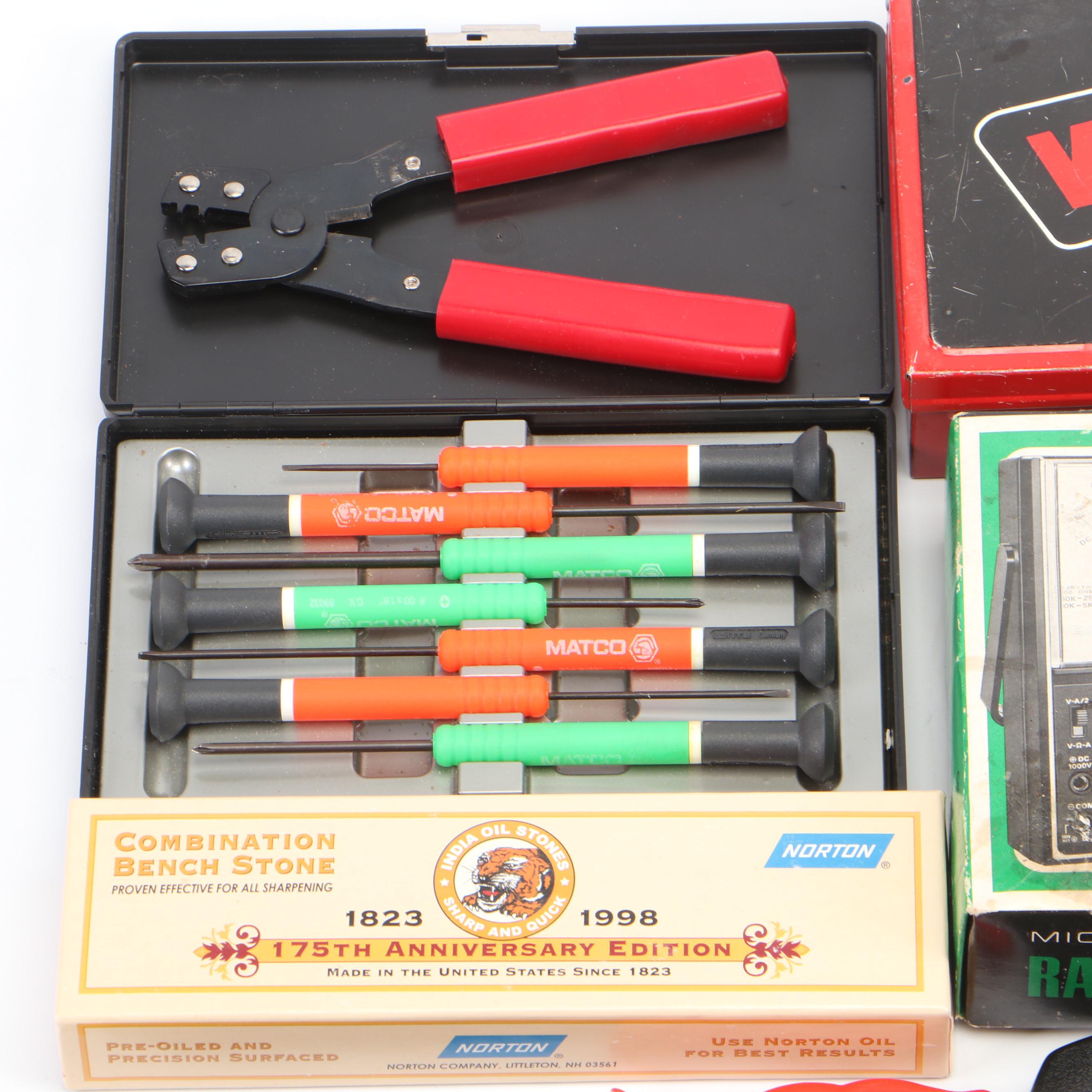 Needle Nose and Pinch Nose Pliers, Wire Cutters, Wire Stripper, More Hand Tools