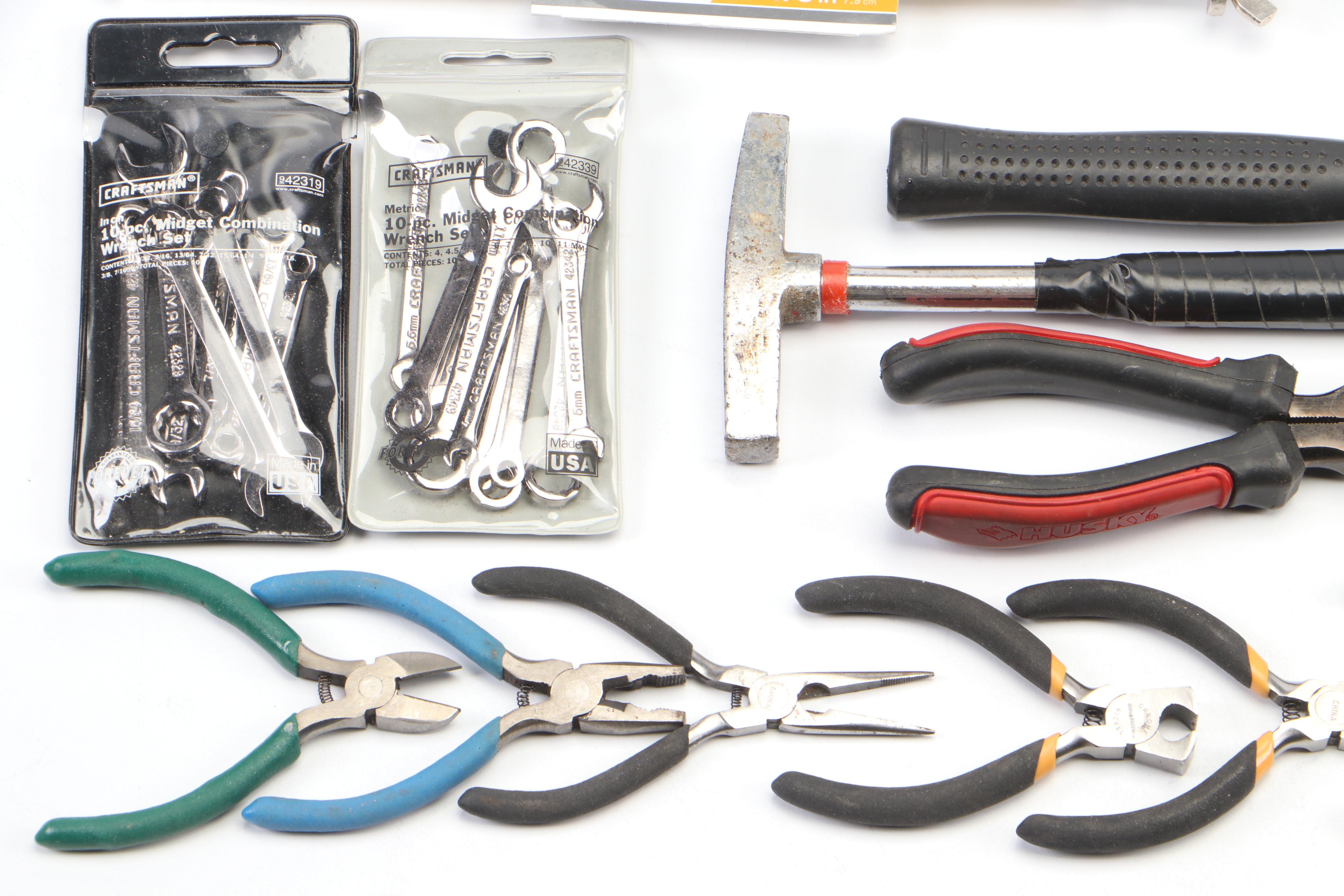 Needle Nose and Pinch Nose Pliers, Wire Cutters, Wire Stripper, More Hand Tools