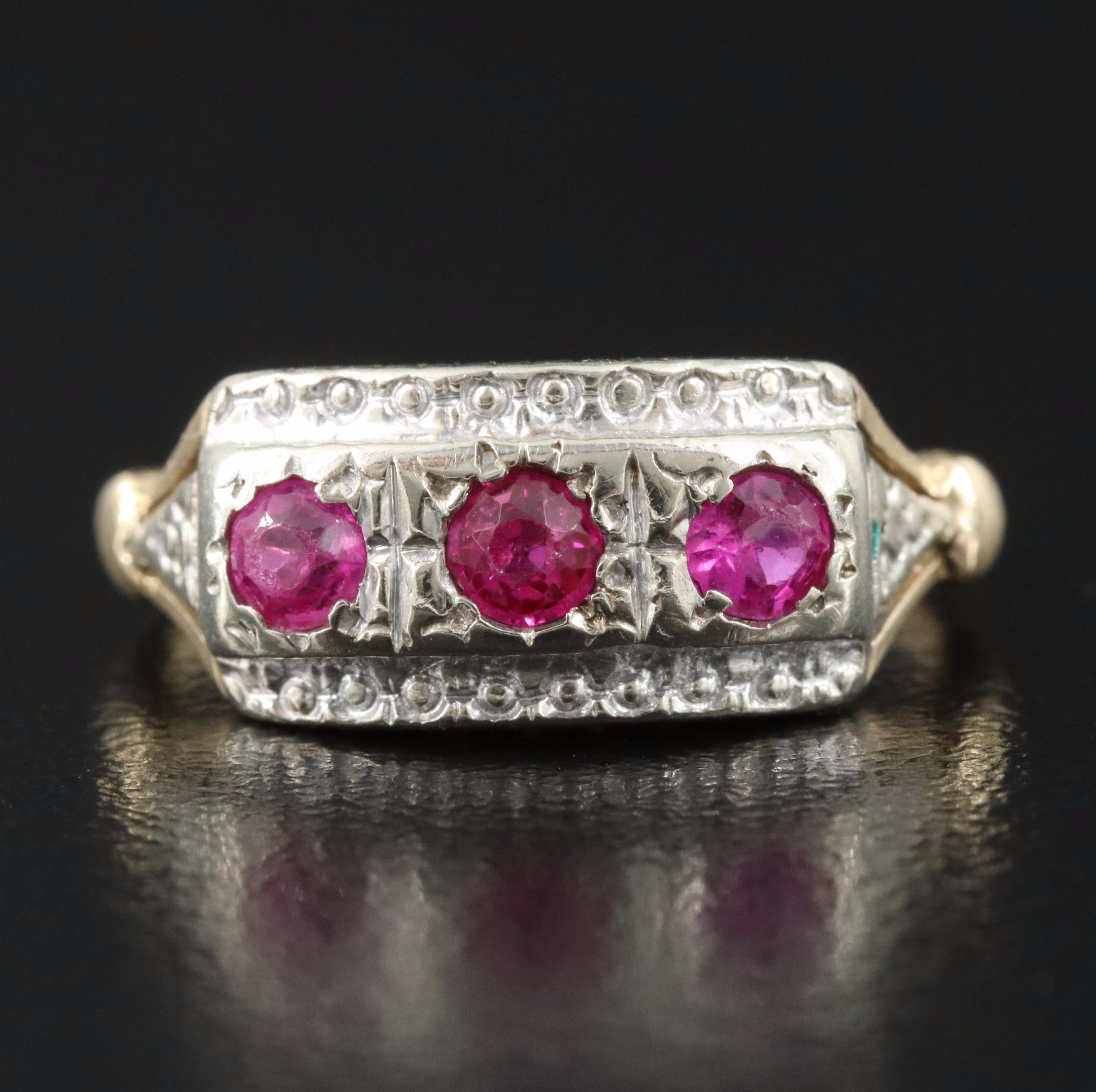 14K Ruby Ring
