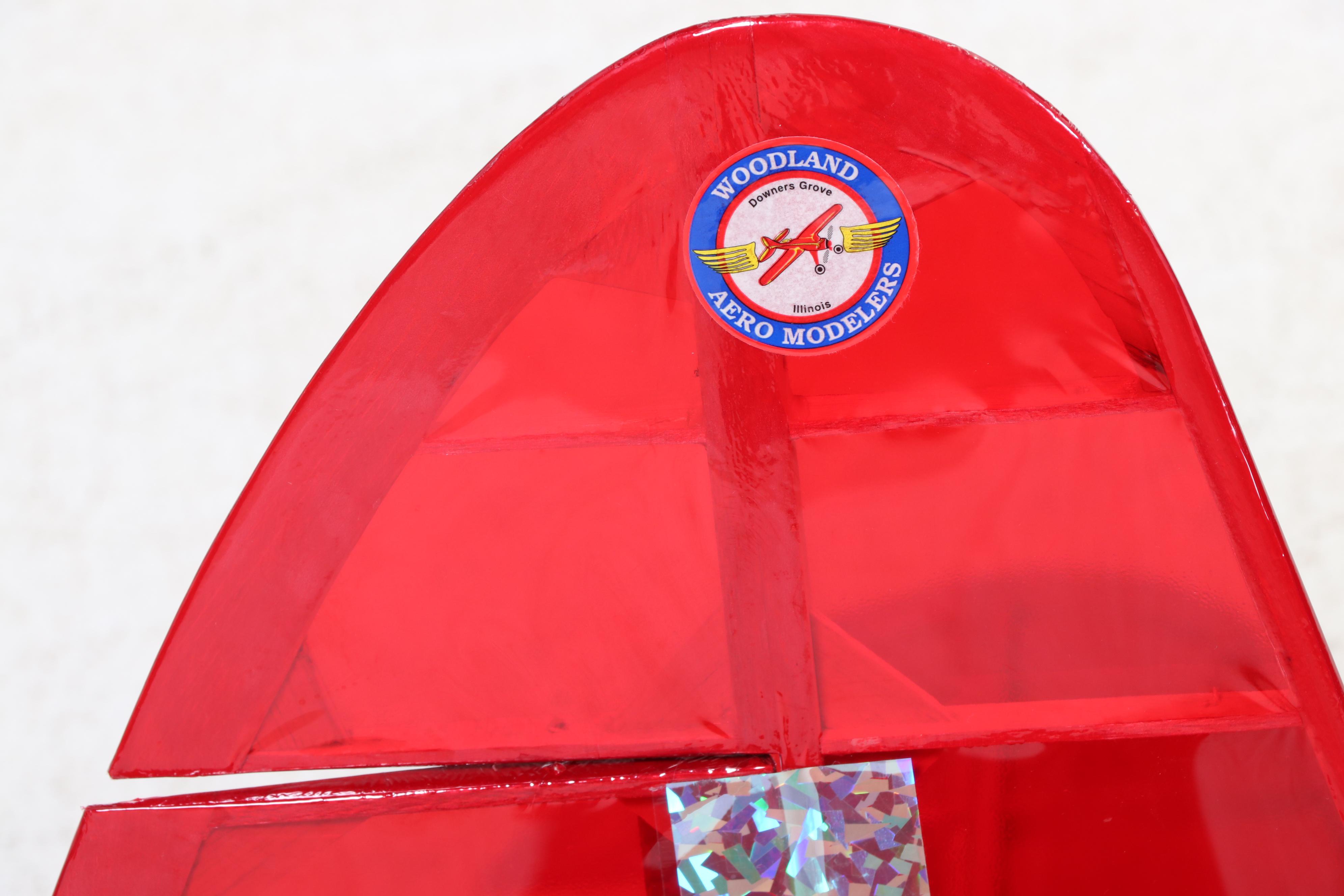 Lanzo Racer Style Remote Control 1/4 Scale Model Airplane