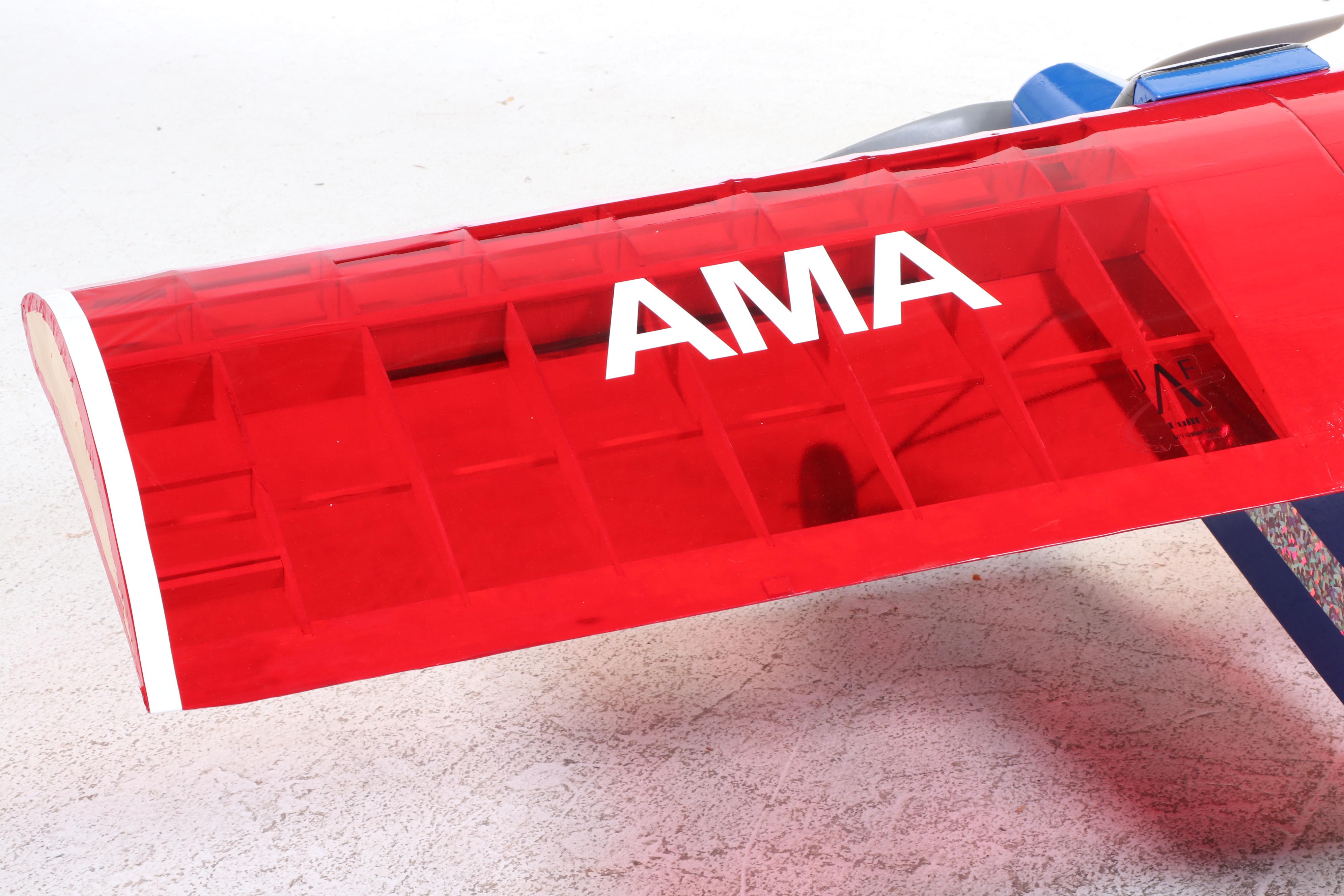 Lanzo Racer Style Remote Control 1/4 Scale Model Airplane