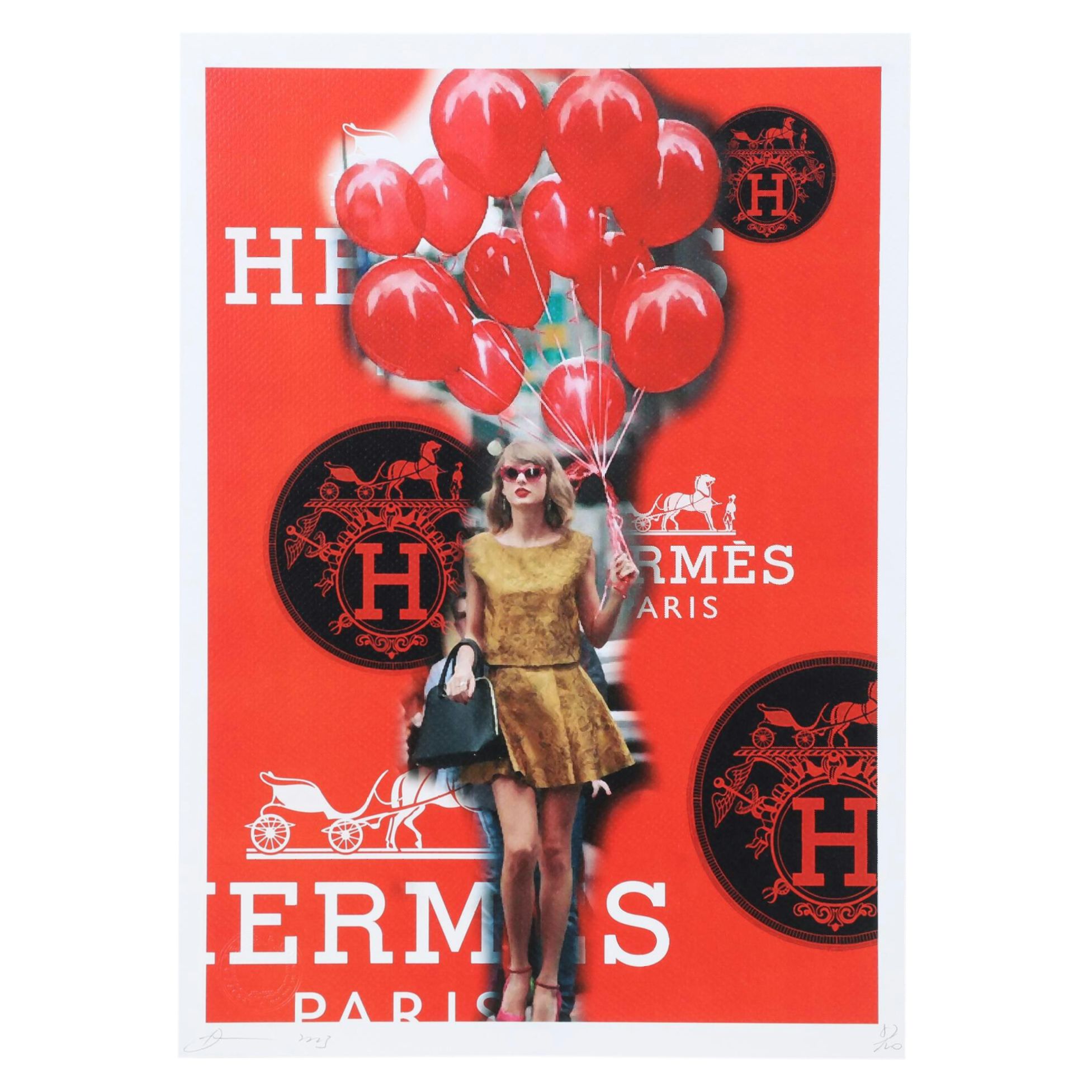 Death NYC Limited Edition Taylor Swift x Hermes Print