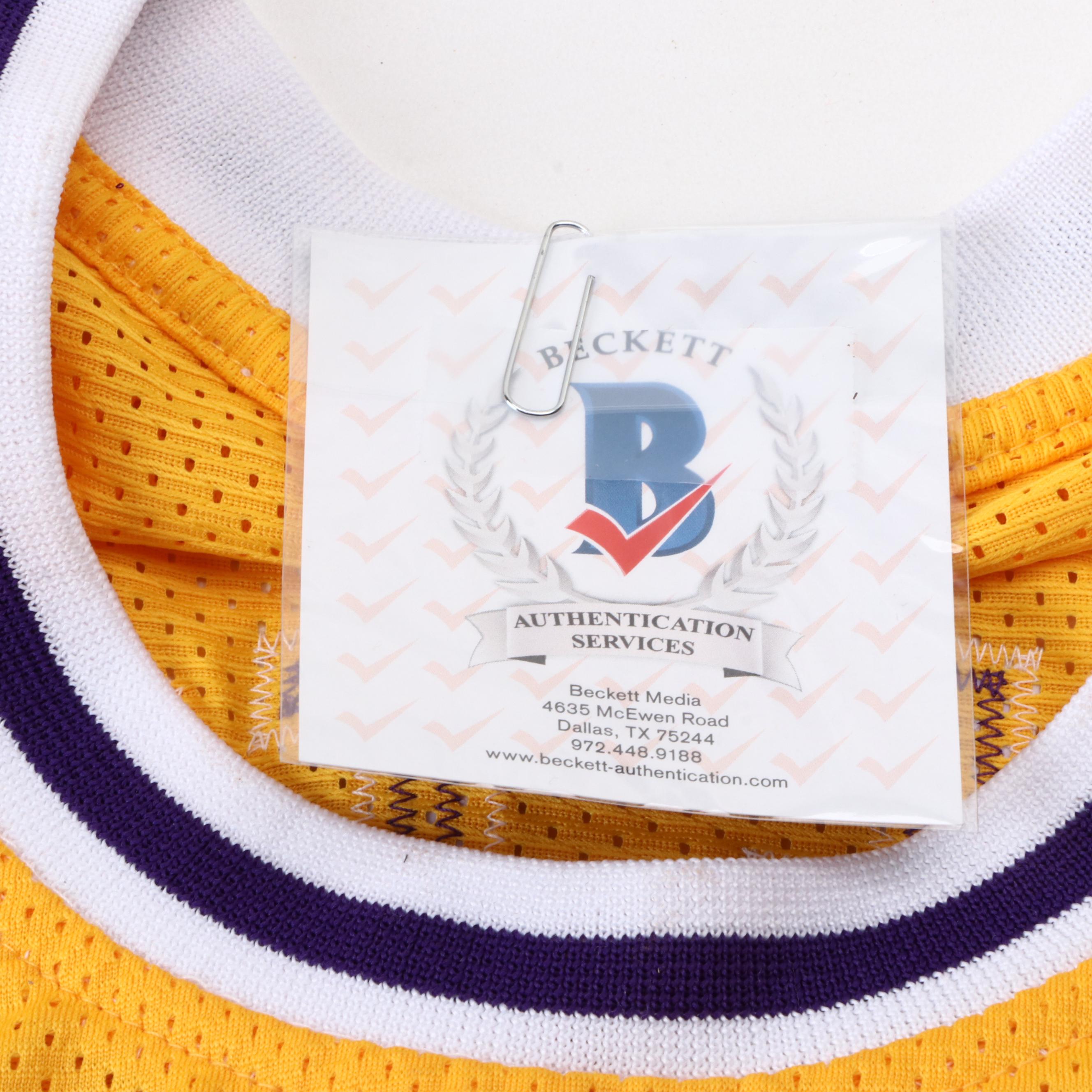 Chevy Chase Signed "Fletch" Los Angeles Lakers Basketball Jersey