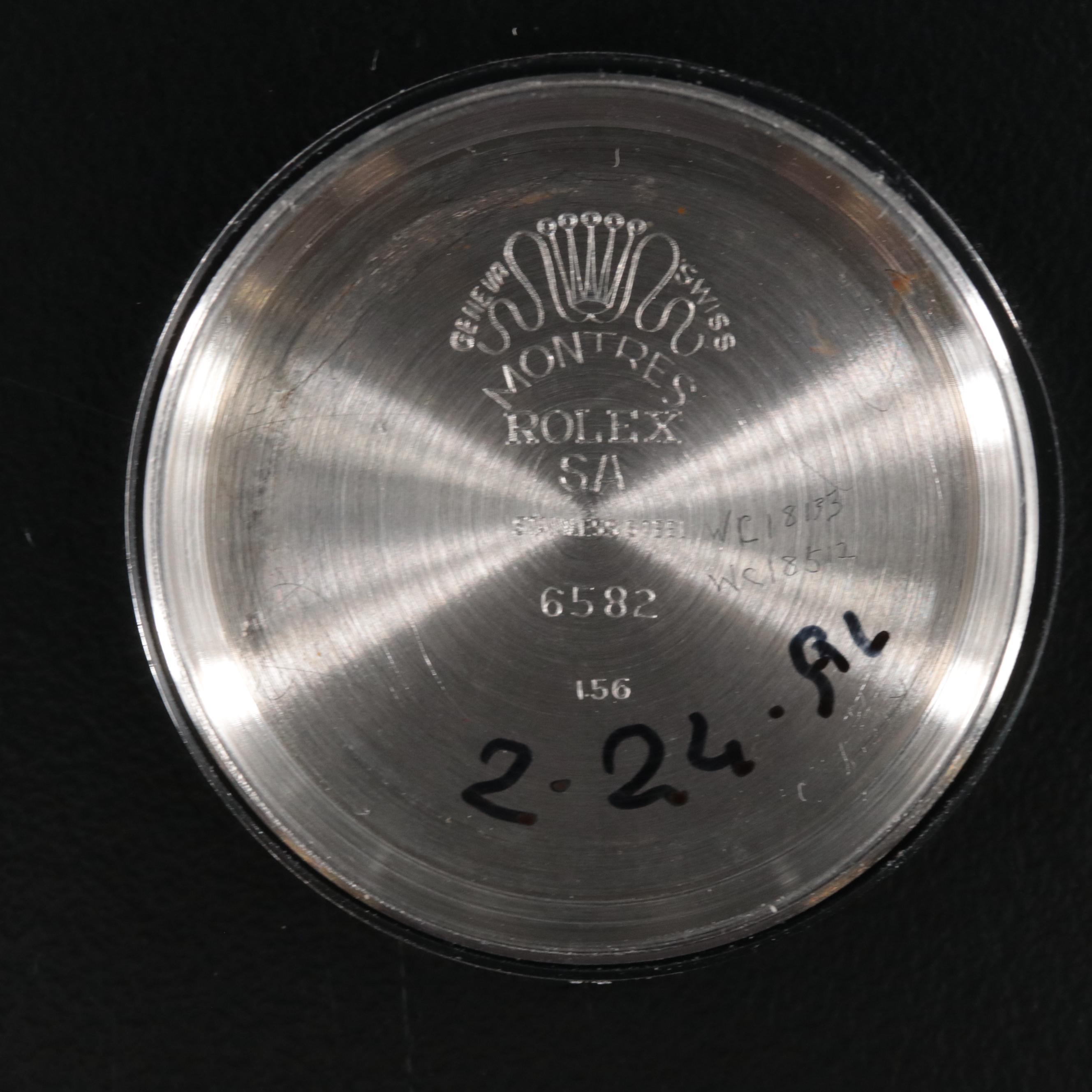 1956 Rolex Oyster Perpetual Zephyr Wirstwatch