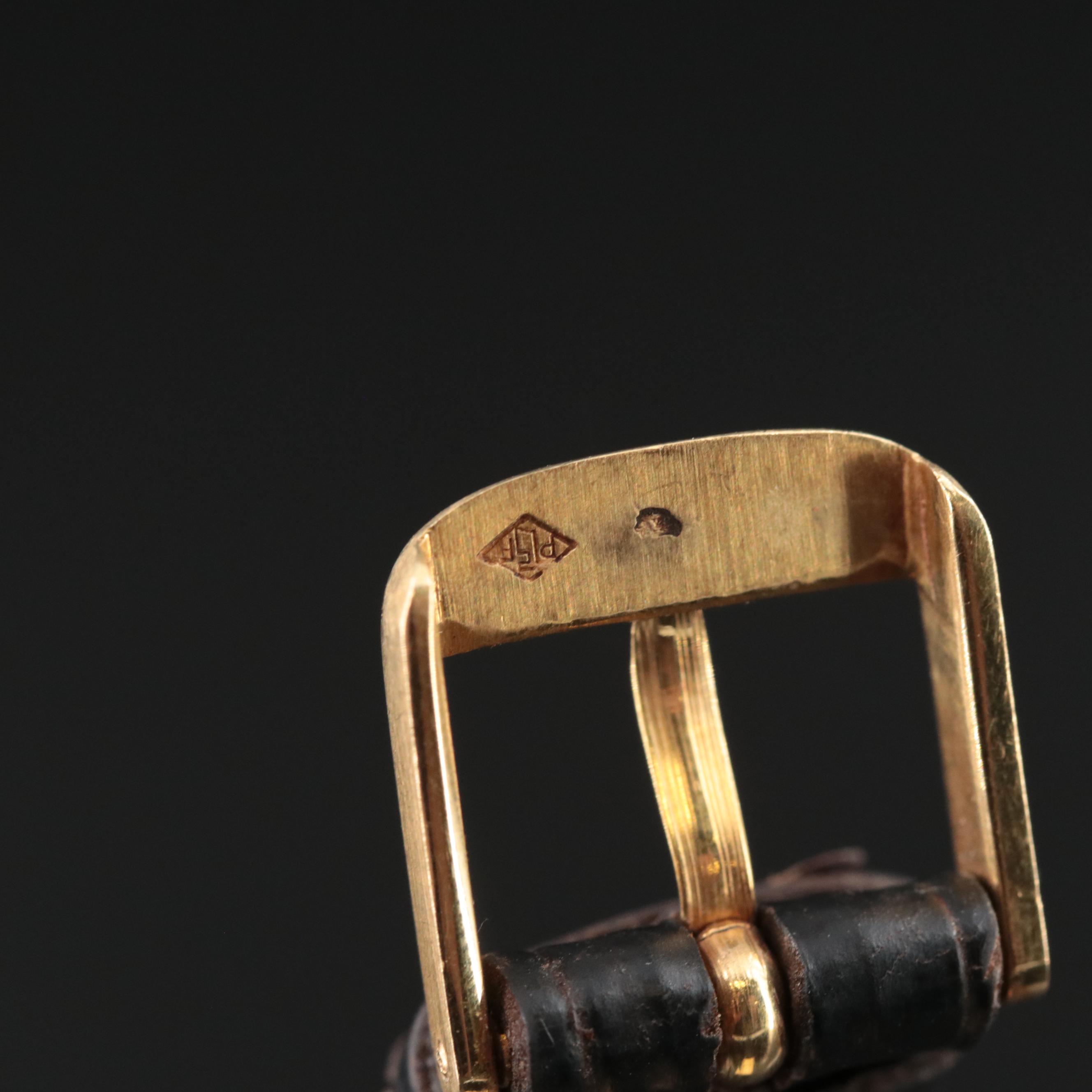 Vintage 18K Vacheron and Constantin (Quartz Retrofit) Diamond Watch