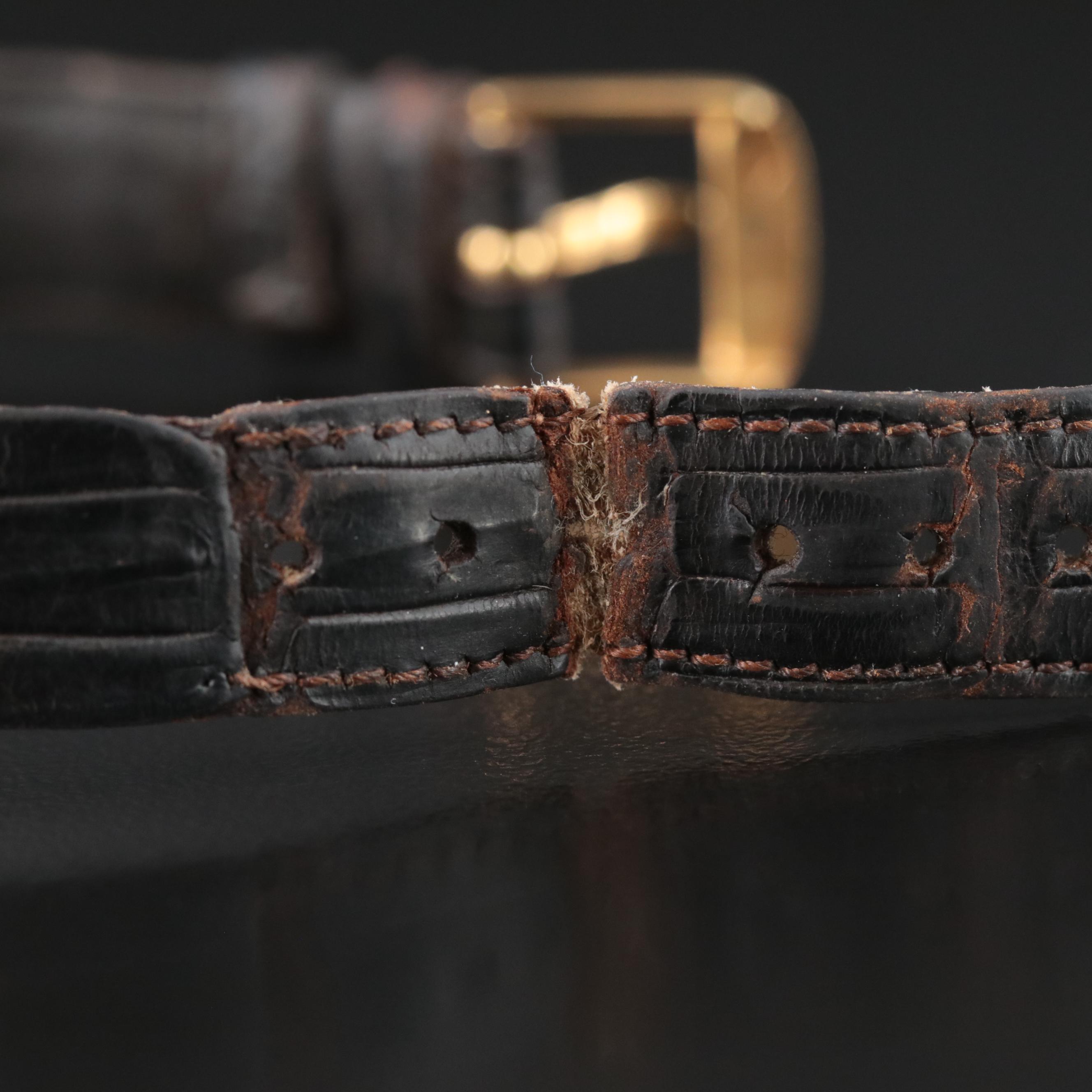 Vintage 18K Vacheron and Constantin (Quartz Retrofit) Diamond Watch