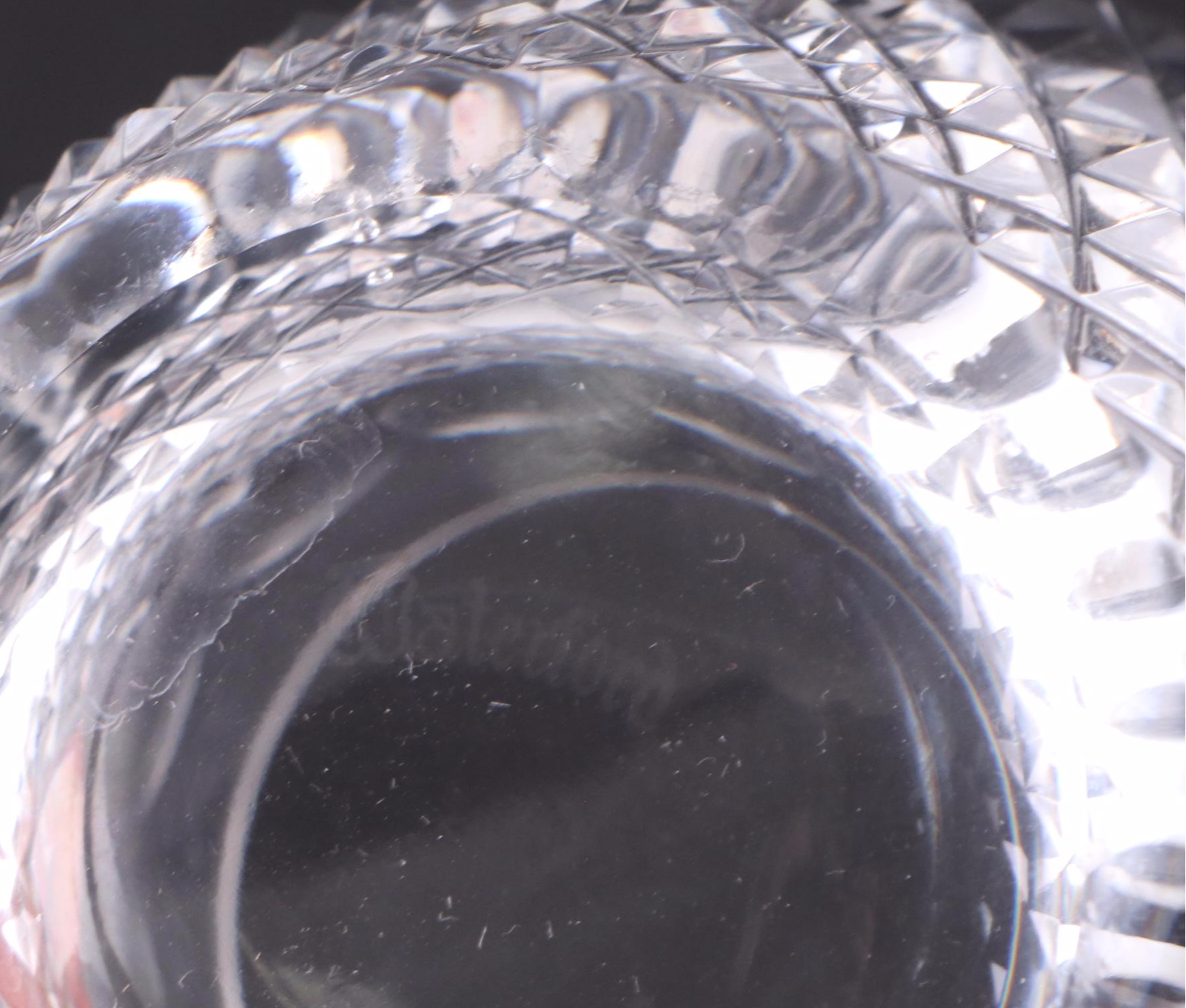 Waterford "Colleen" Crystal Brandy Glasses, Old Fashioned Glasses, and Tumblers