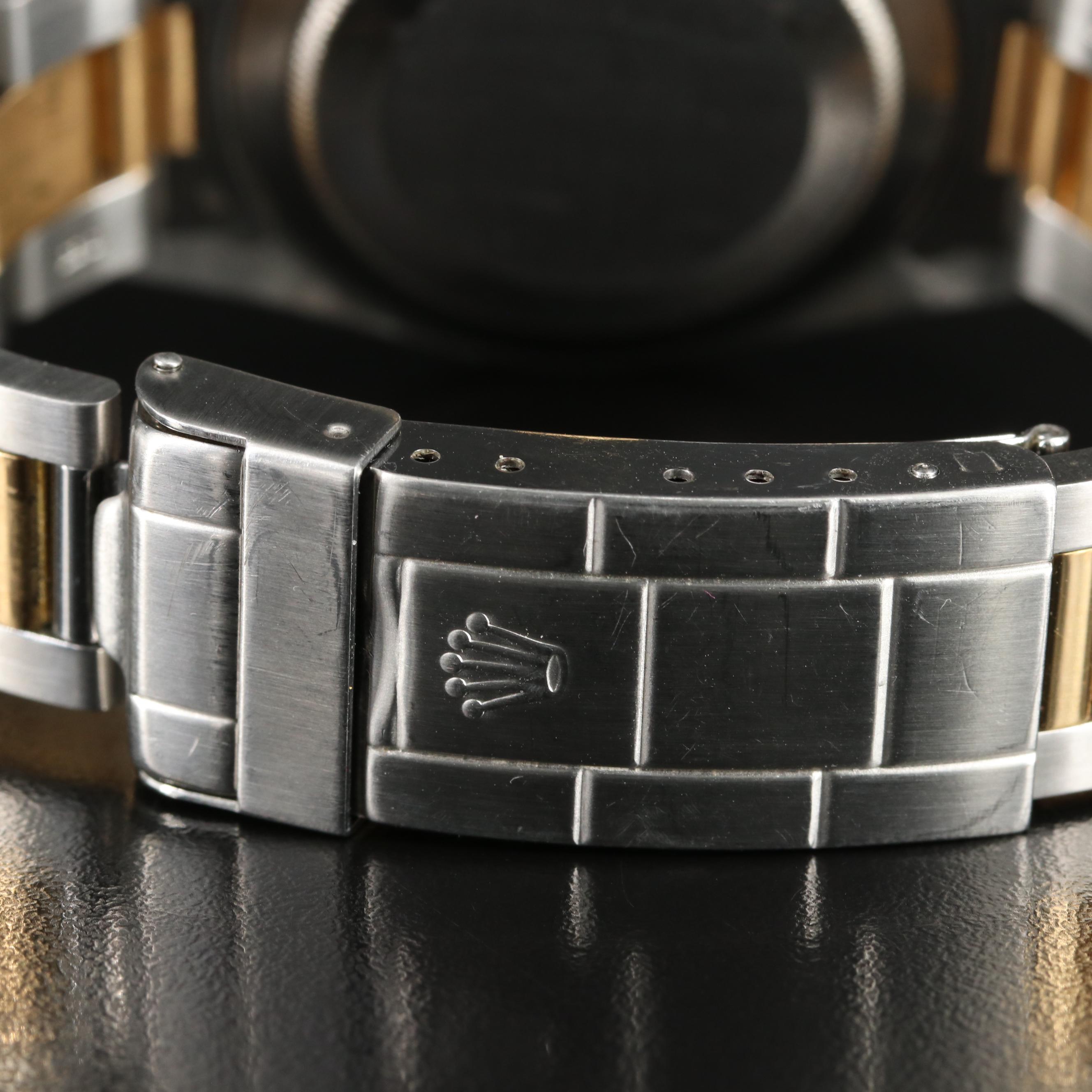 1986 Rolex Blue Dial Two-Tone Date Submariner Watch