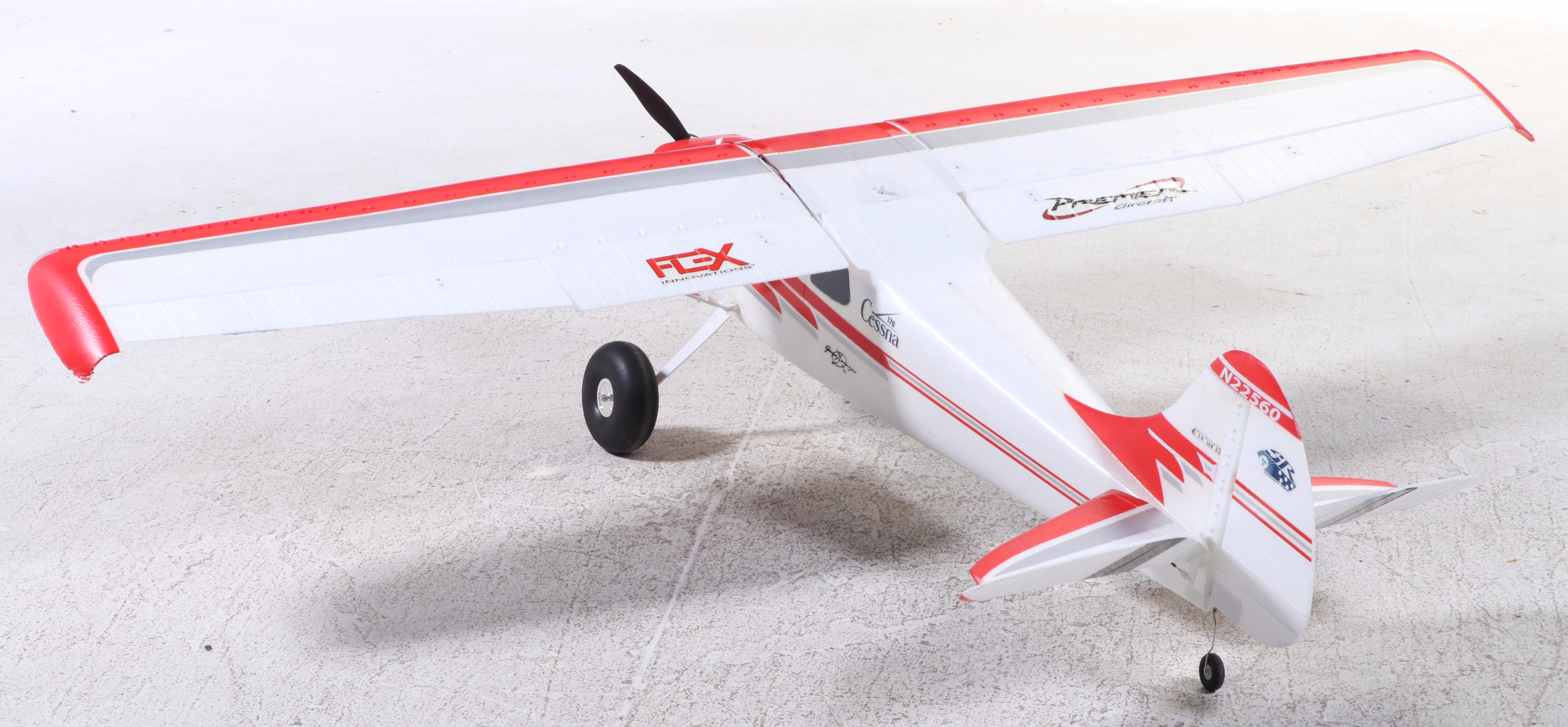 Premier Cessna 170 1/4 Scale Model Remote Control Airplane