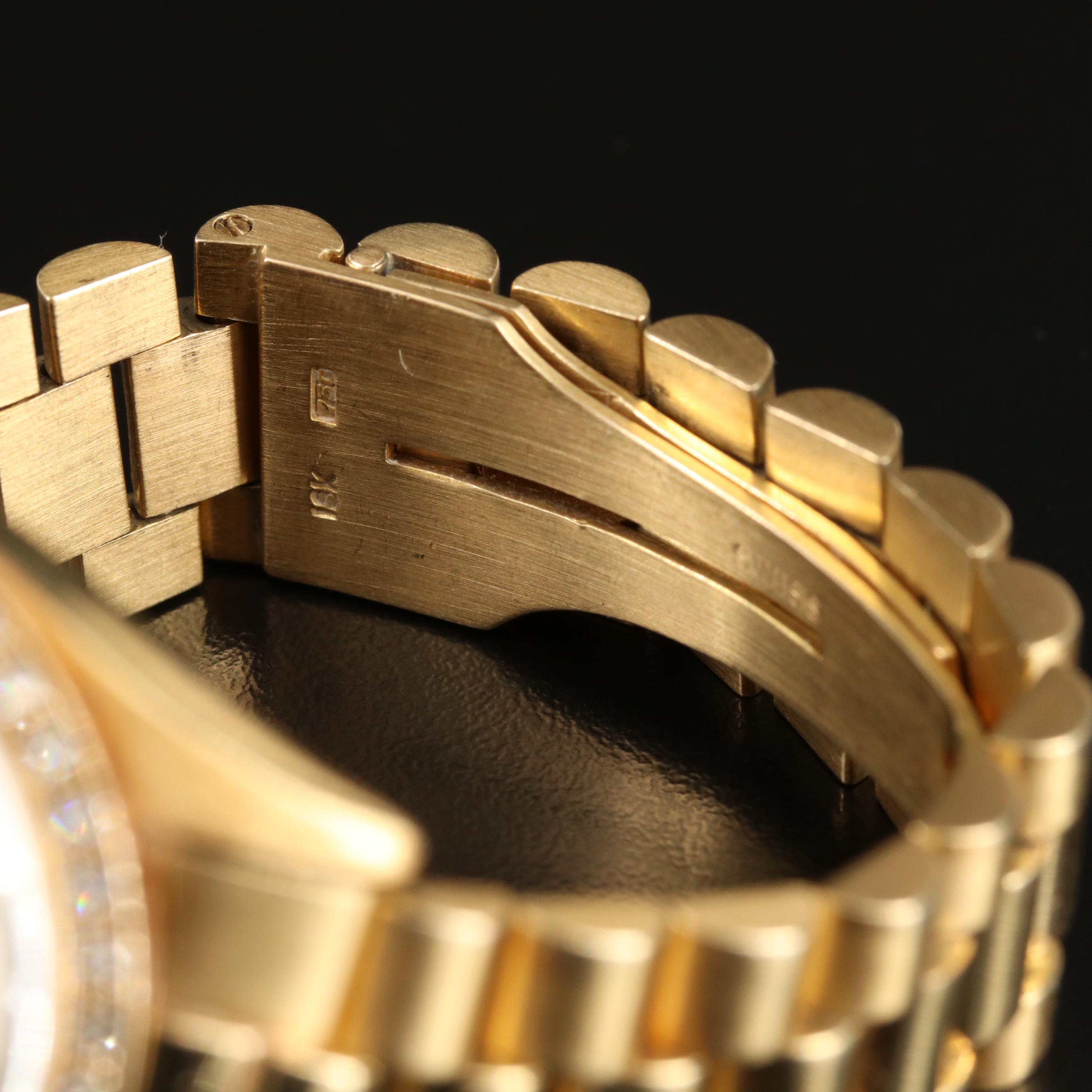 1959 Rolex Custom Diamond Bezel Day-Date Watch