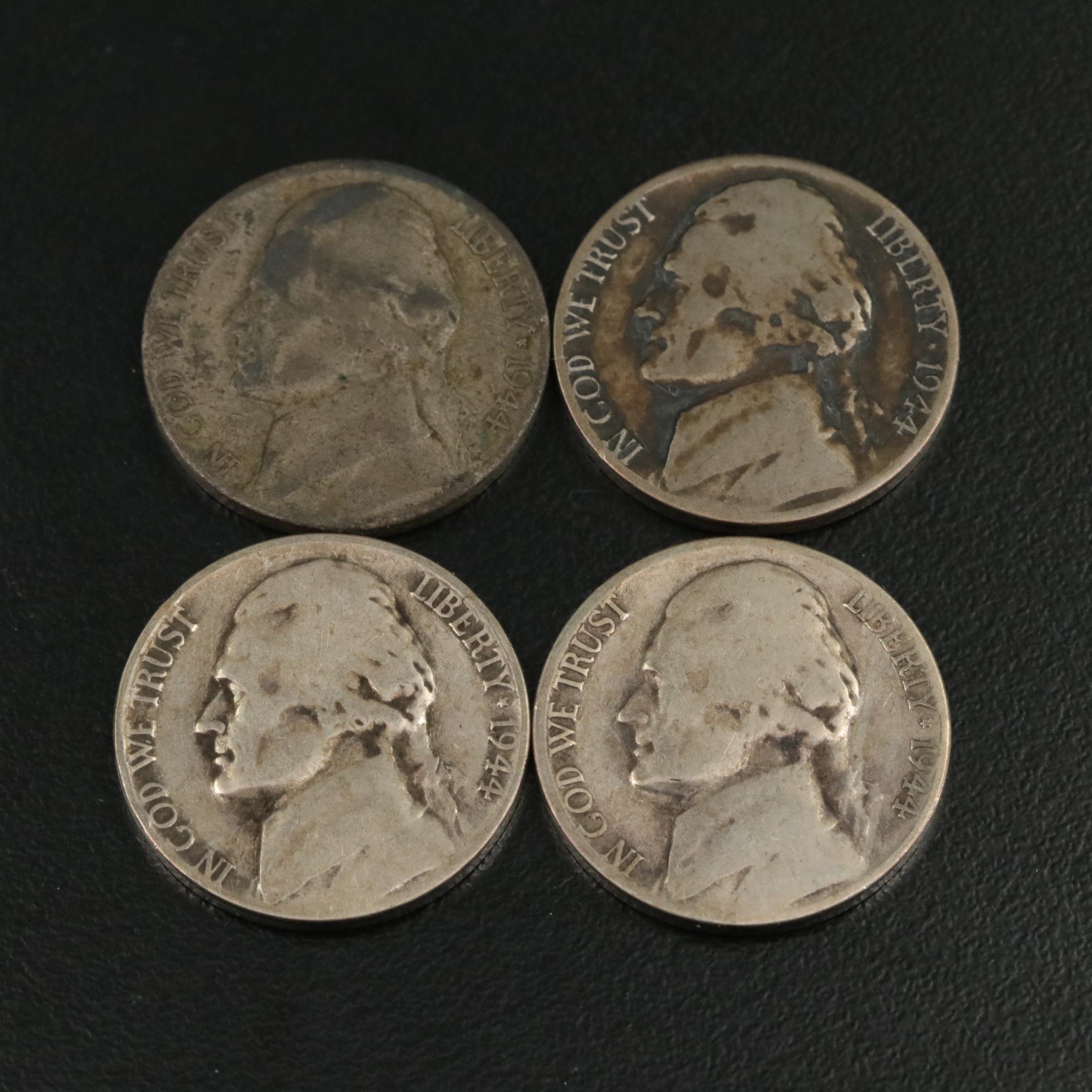 Collection of WWII Silver Jefferson Nickels