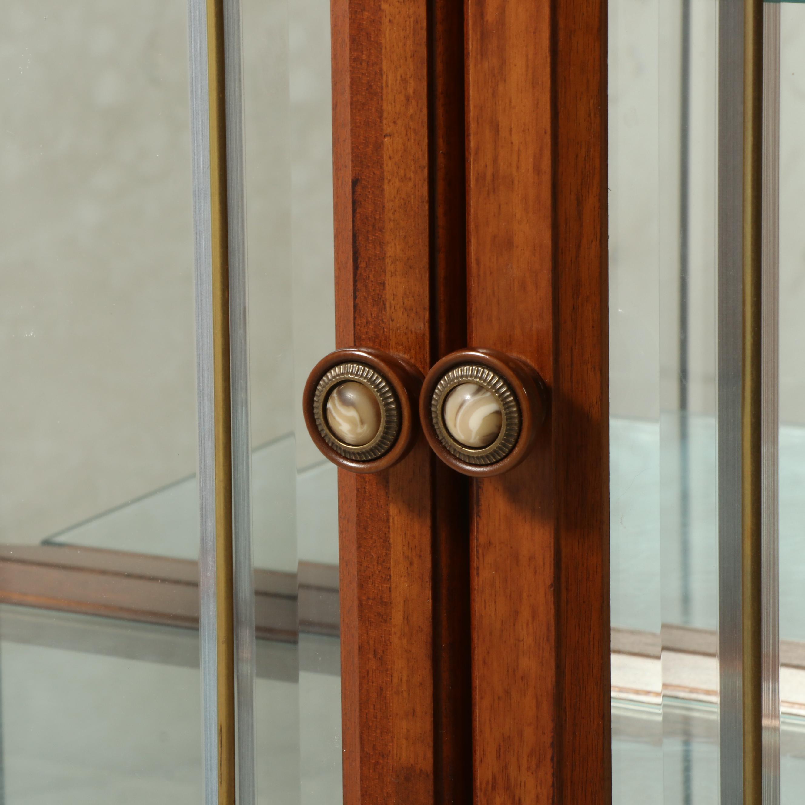 Alexander Julian "Home Colours" Maple and Oak Display Cabinet