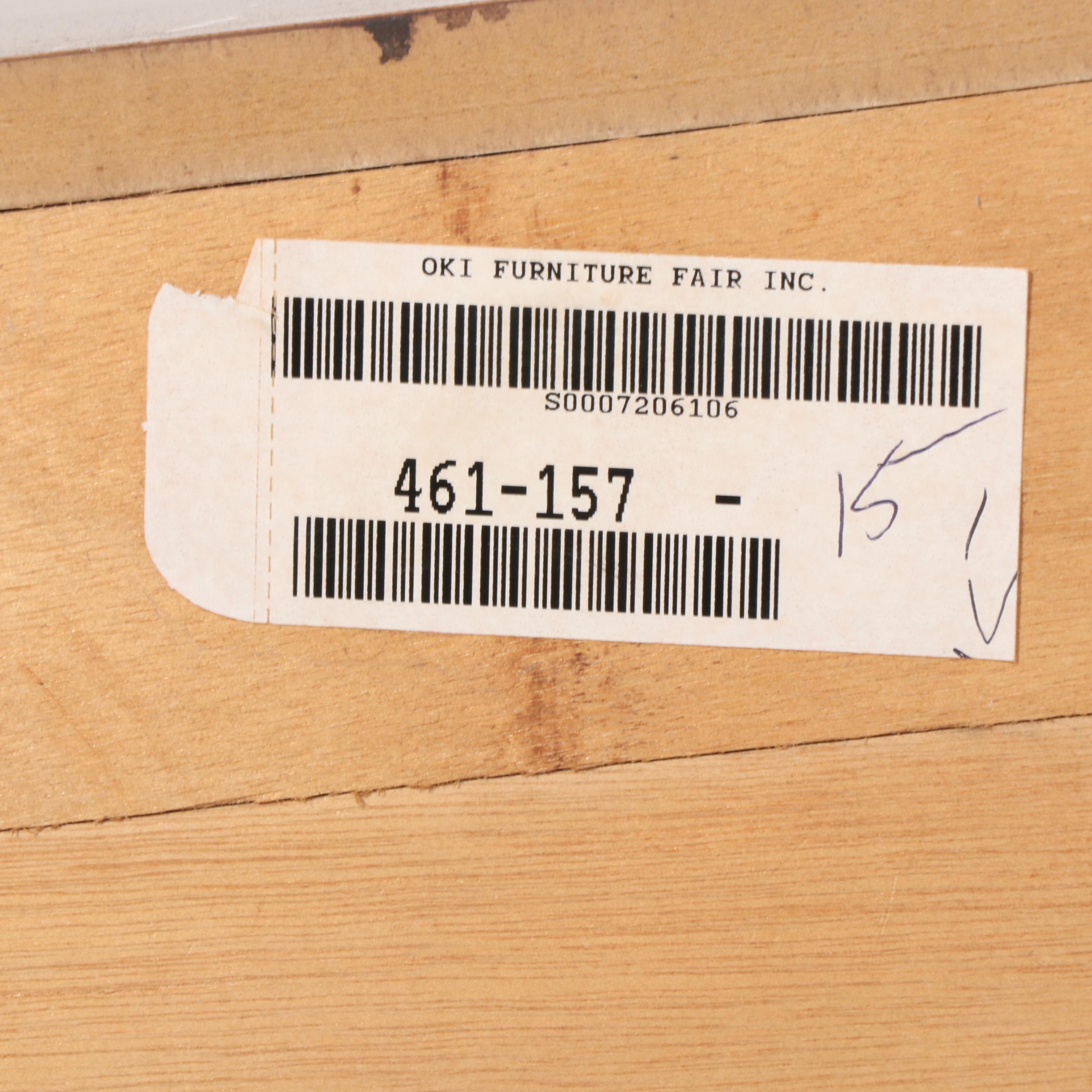 Alexander Julian "Home Colours" Maple and Oak Display Cabinet