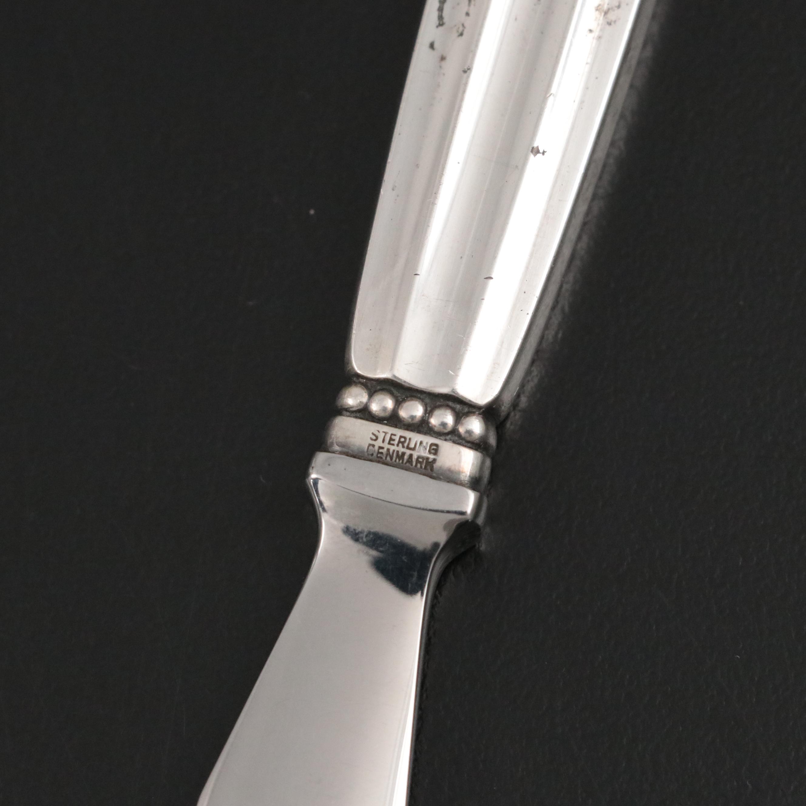 Sterling Silver Letter Openers with Sterling and Silver Boxes and Mineral