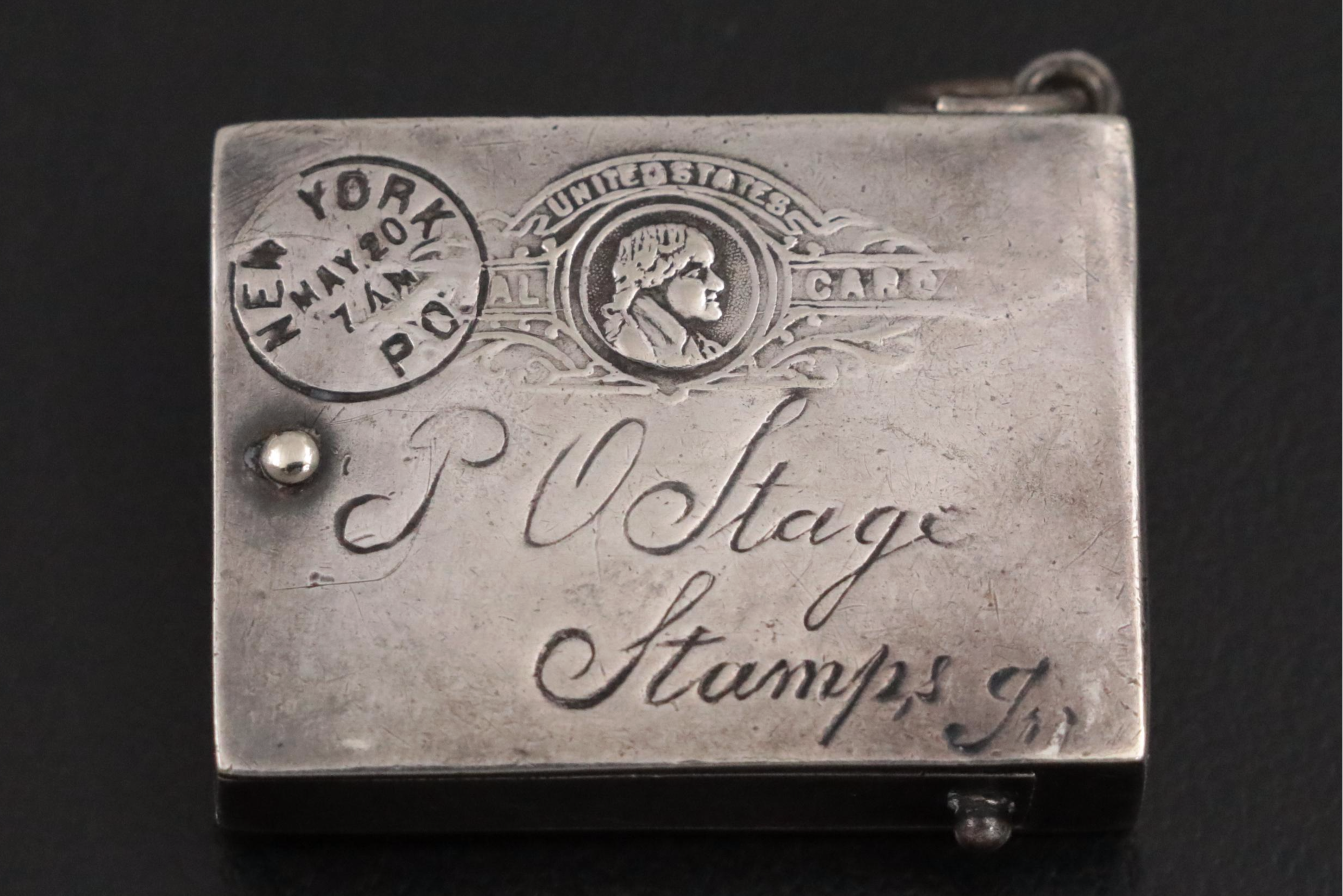 Sterling Silver Letter Openers with Sterling and Silver Boxes and Mineral