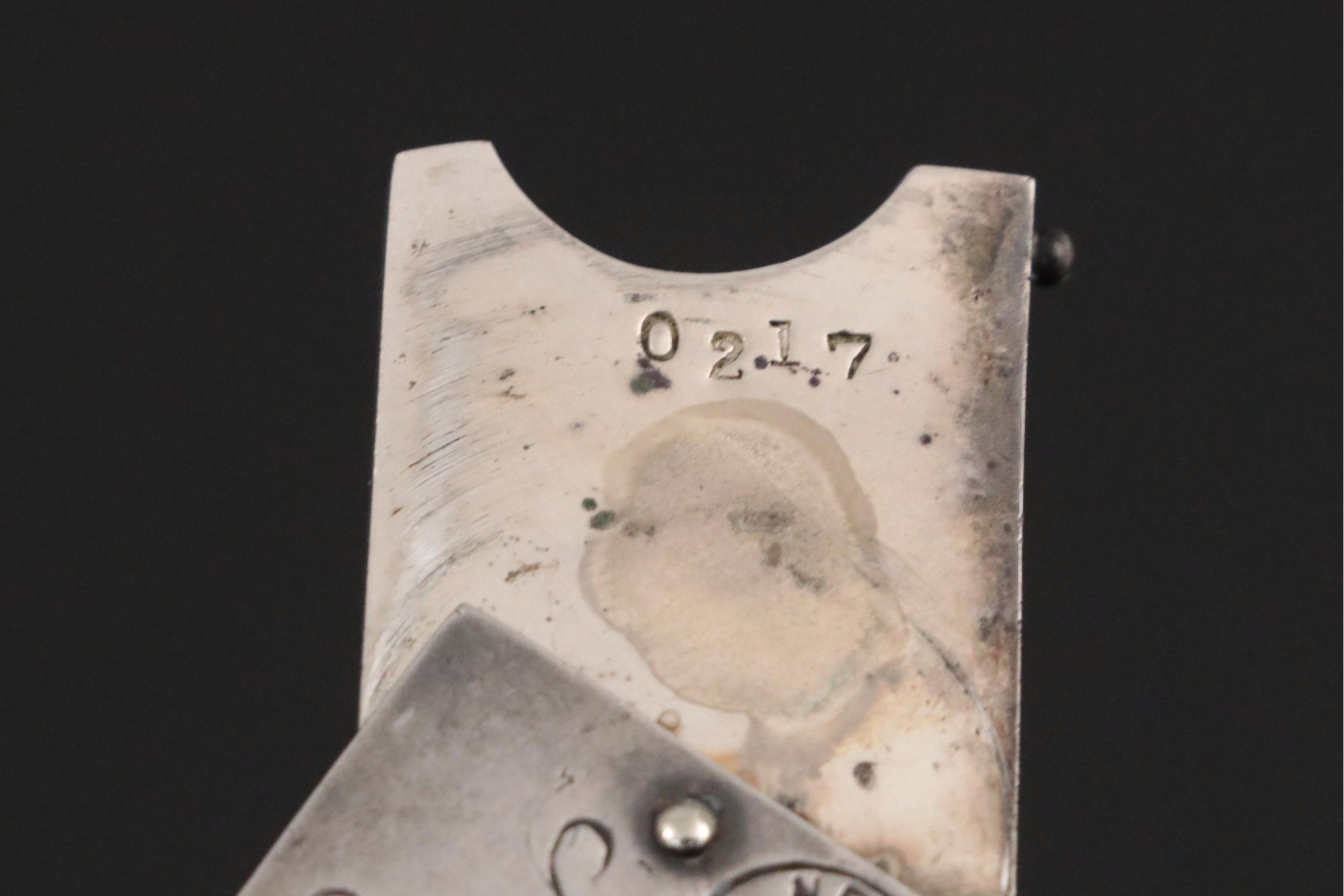 Sterling Silver Letter Openers with Sterling and Silver Boxes and Mineral