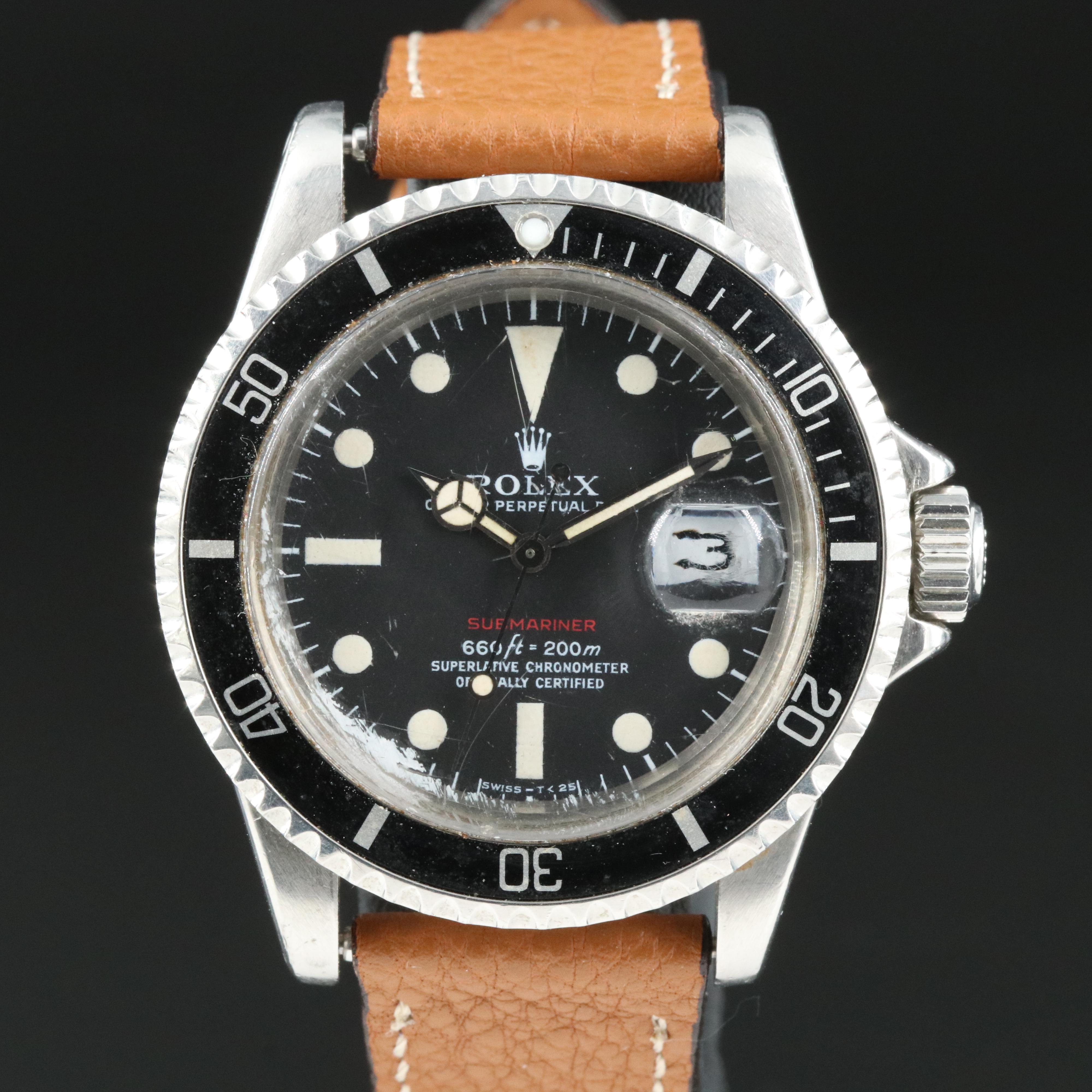 1972 Rolex "Red" Submariner with Date Watch