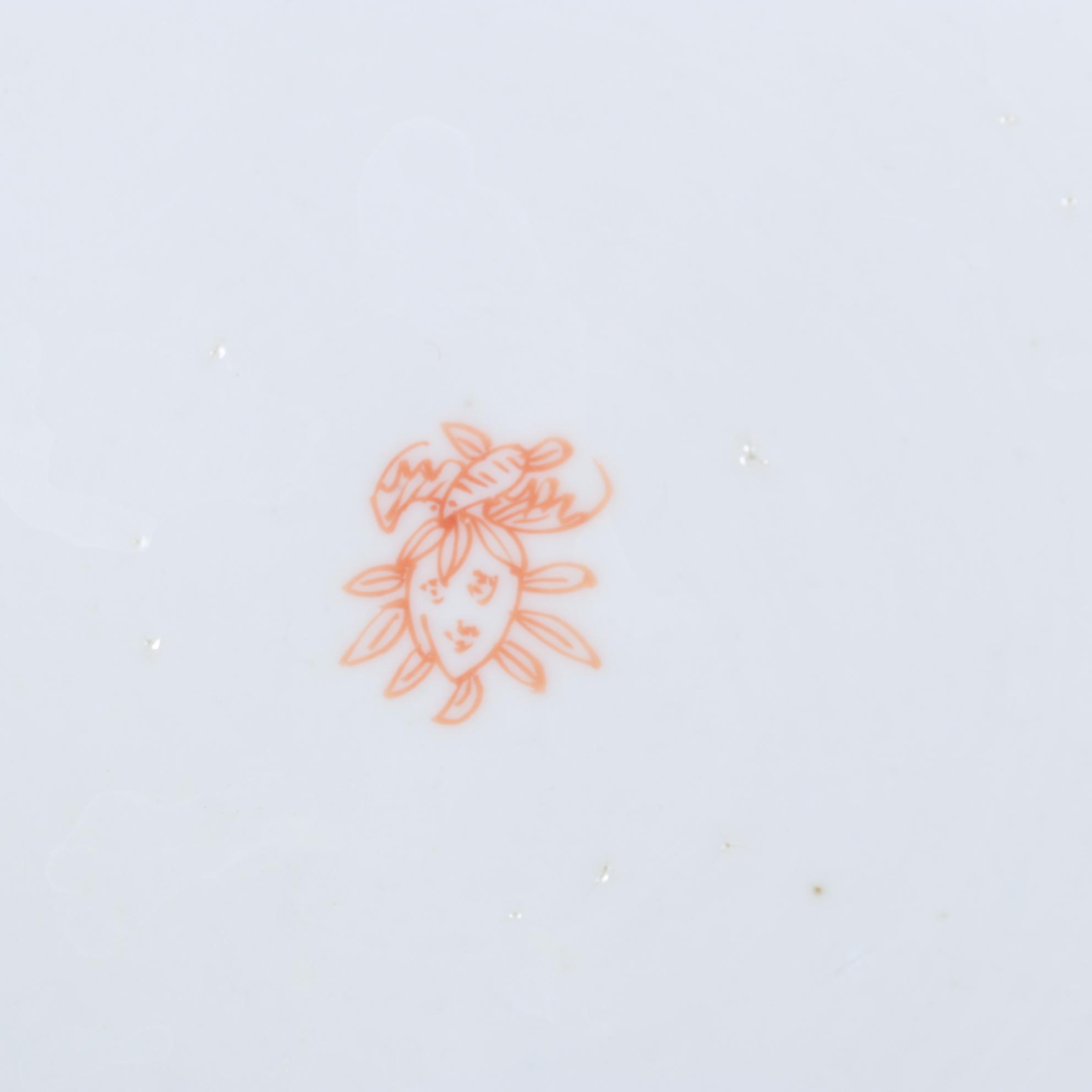 Six Chinese Qing Dynasty Hand-Decorated Porcelain Plates with Other Asian Items