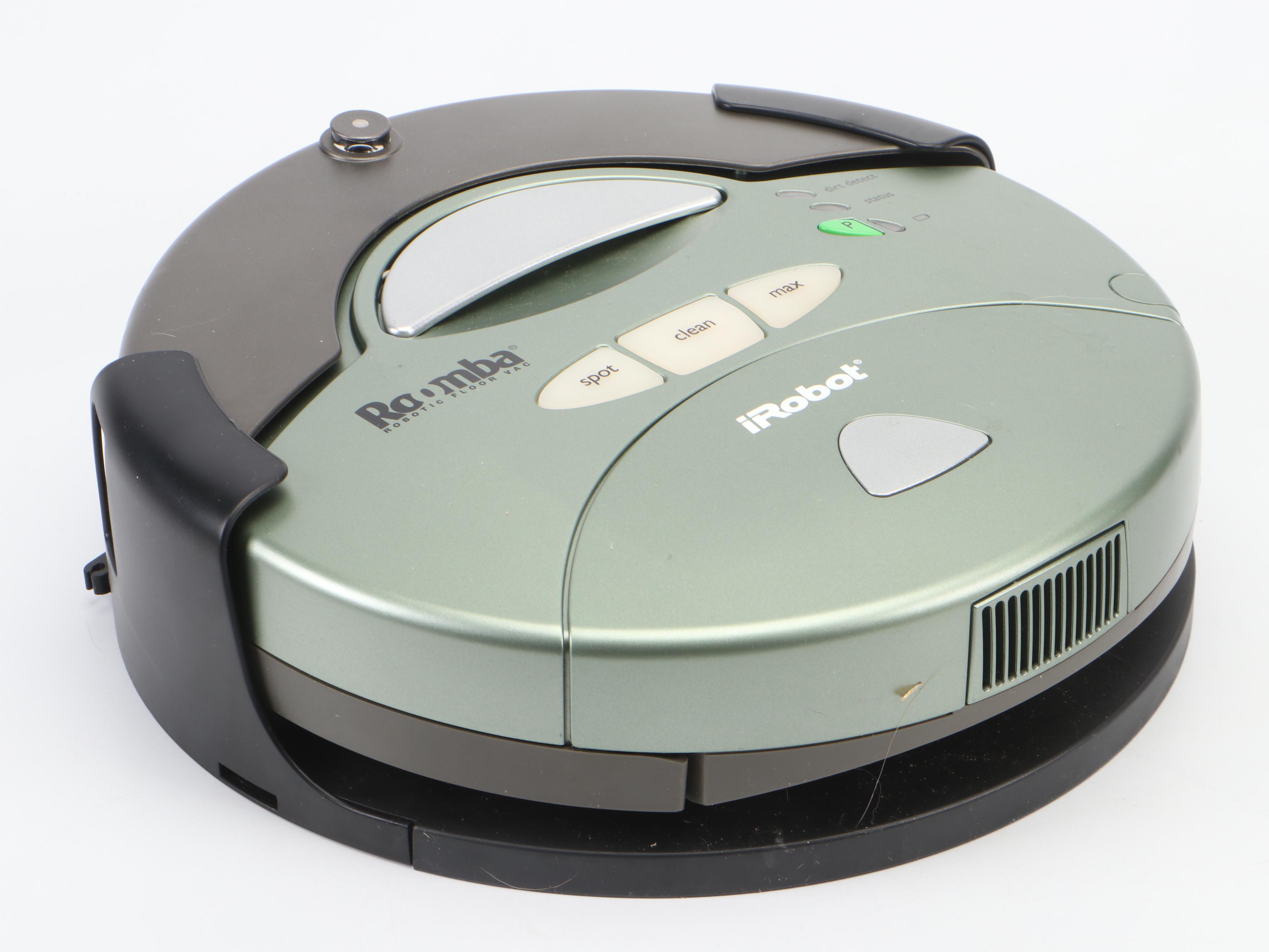 iRobot Roomba Vacuum With Dock, Chargers and Instruction Book